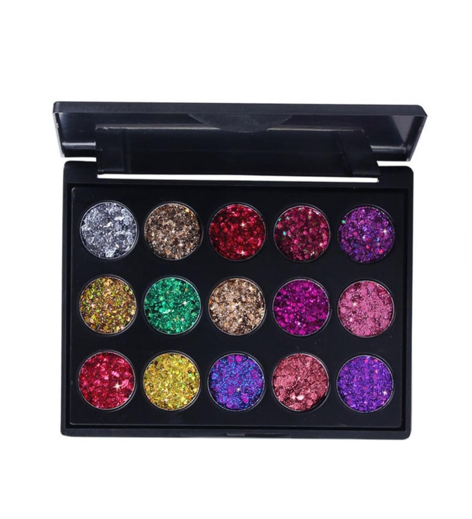 Beavorty 15 Pearly Lustre Makeup Cosmetic Colors Combination Eye Pallet Matte Shadow - Buy Online on GoSupps.com