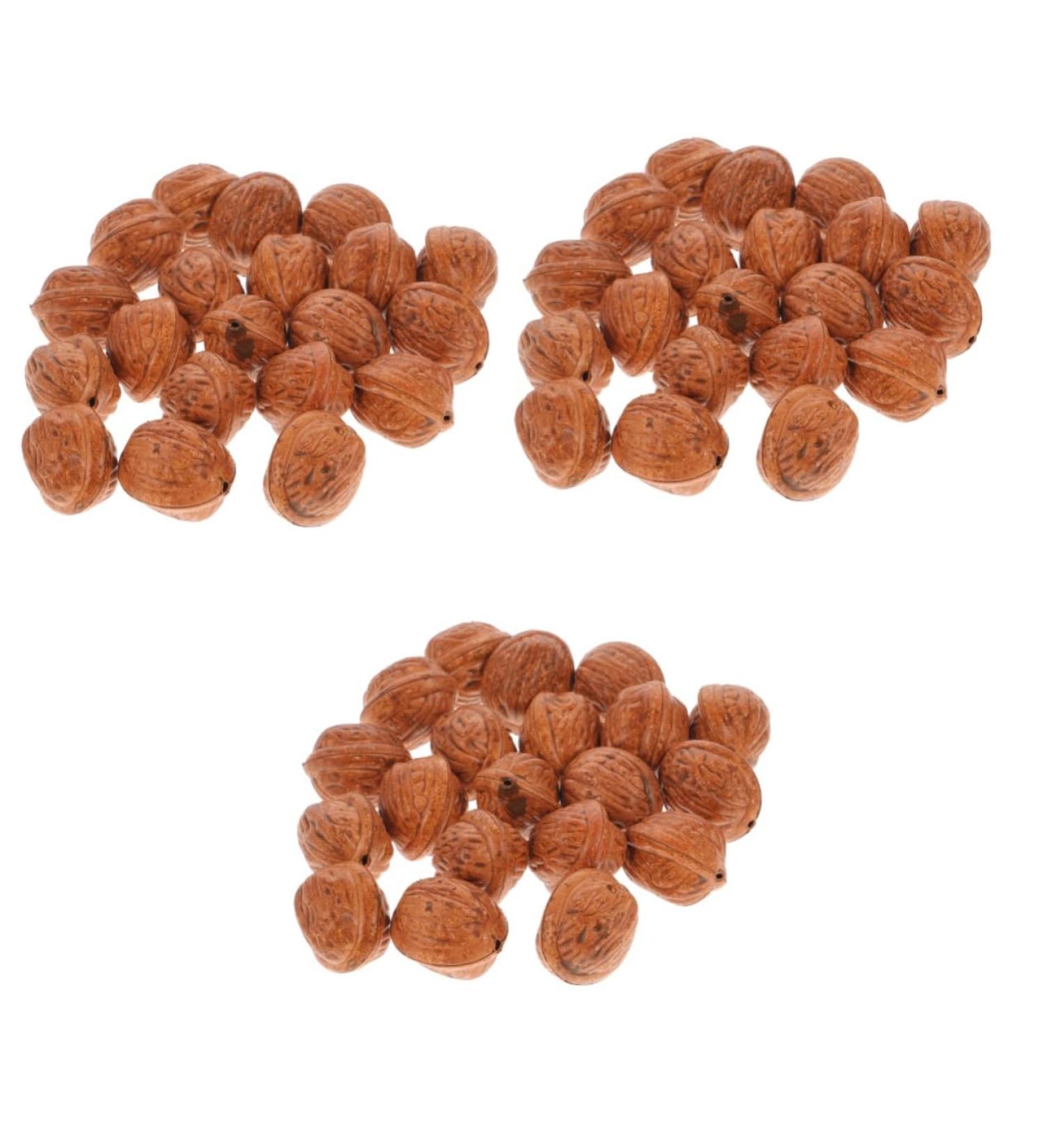 60 Pcs Walnut Photo Props Walnut Props Photo Props Walnut Faux Fruit Walnut Toy Artificial Nut Artificial Food Walnut Ornament Decor Models Walnut Model Birthday Present Red Dates As Shownx3pcs mediumx3pcs - Buy Online on GoSupps.com