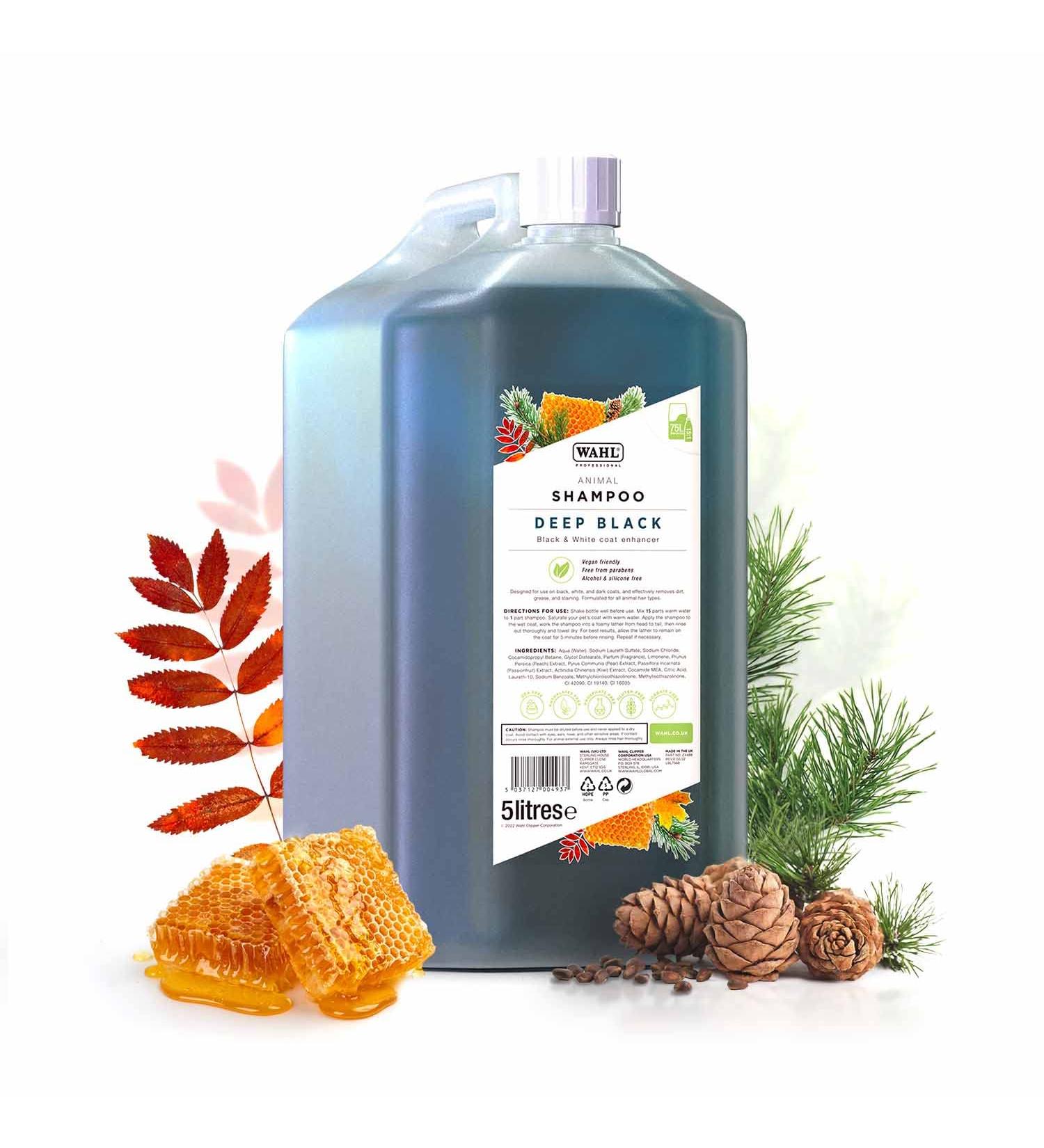 WAHL Shampoo for Pets - Jet Black 5L | Premium Pet Care International Shipping - Buy Online on GoSupps.com