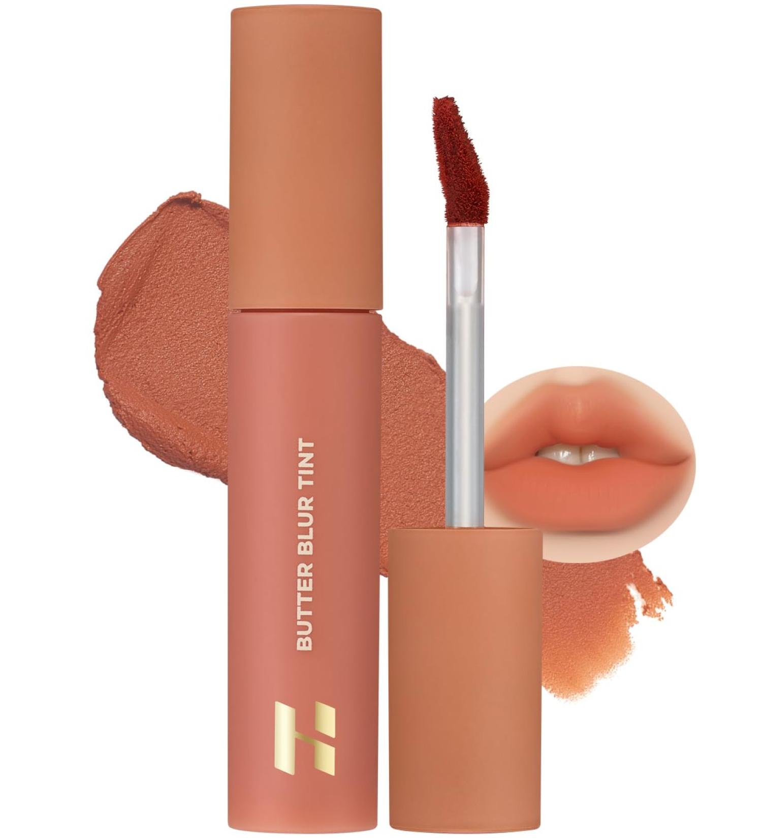 HOLIKA HOLIKA Butter Blur Lip Tint (01 SALTED) - High-Pigmented Matte K-Beauty Lip Makeup Long-Lasting & Silky Smooth International Shipping Available - Buy Online on GoSupps.com