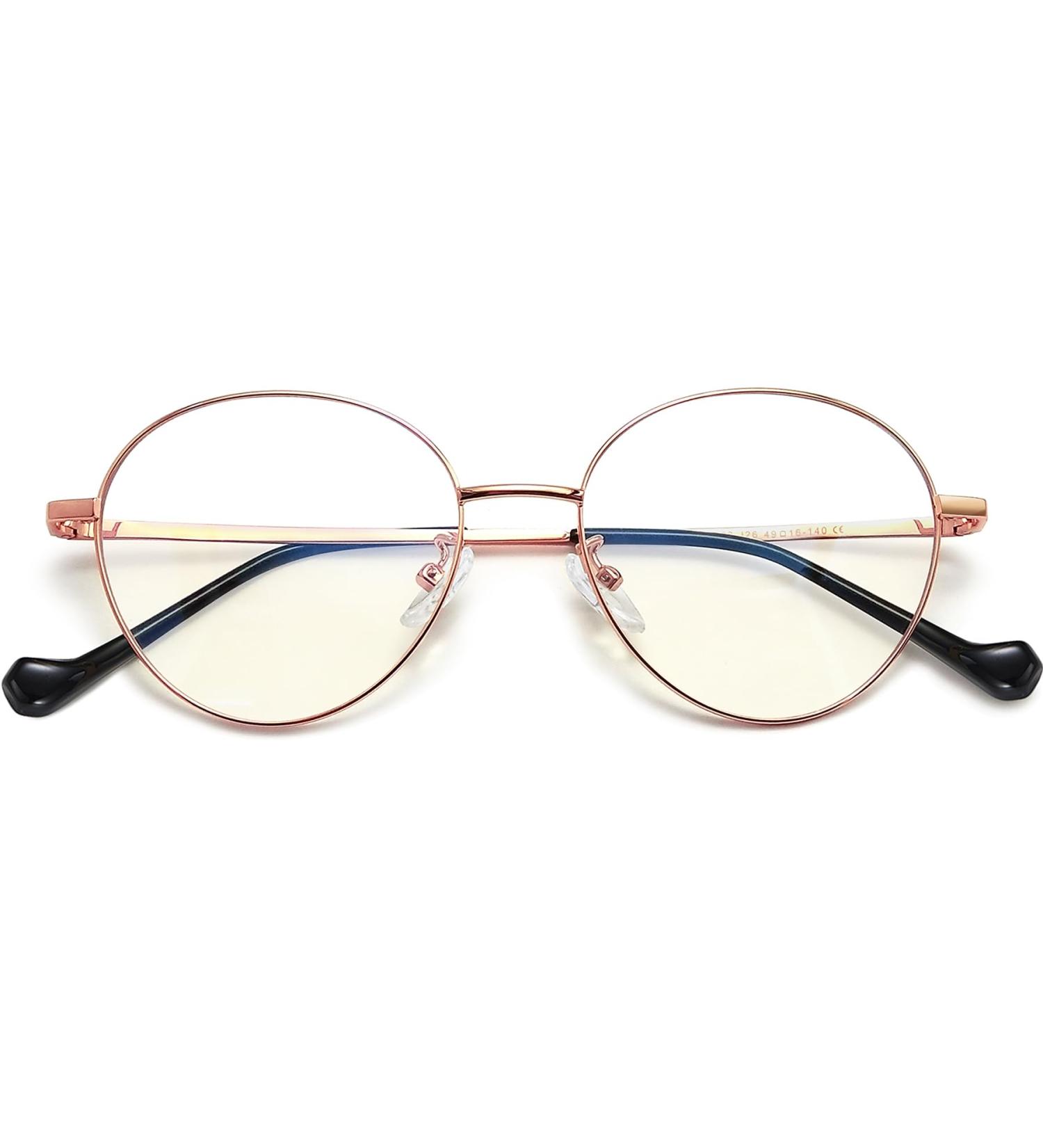Joopin Polarized Al-Mg Metal Frame Sunglasses for Men and Women - Rose Gold - Buy Online on GoSupps.com