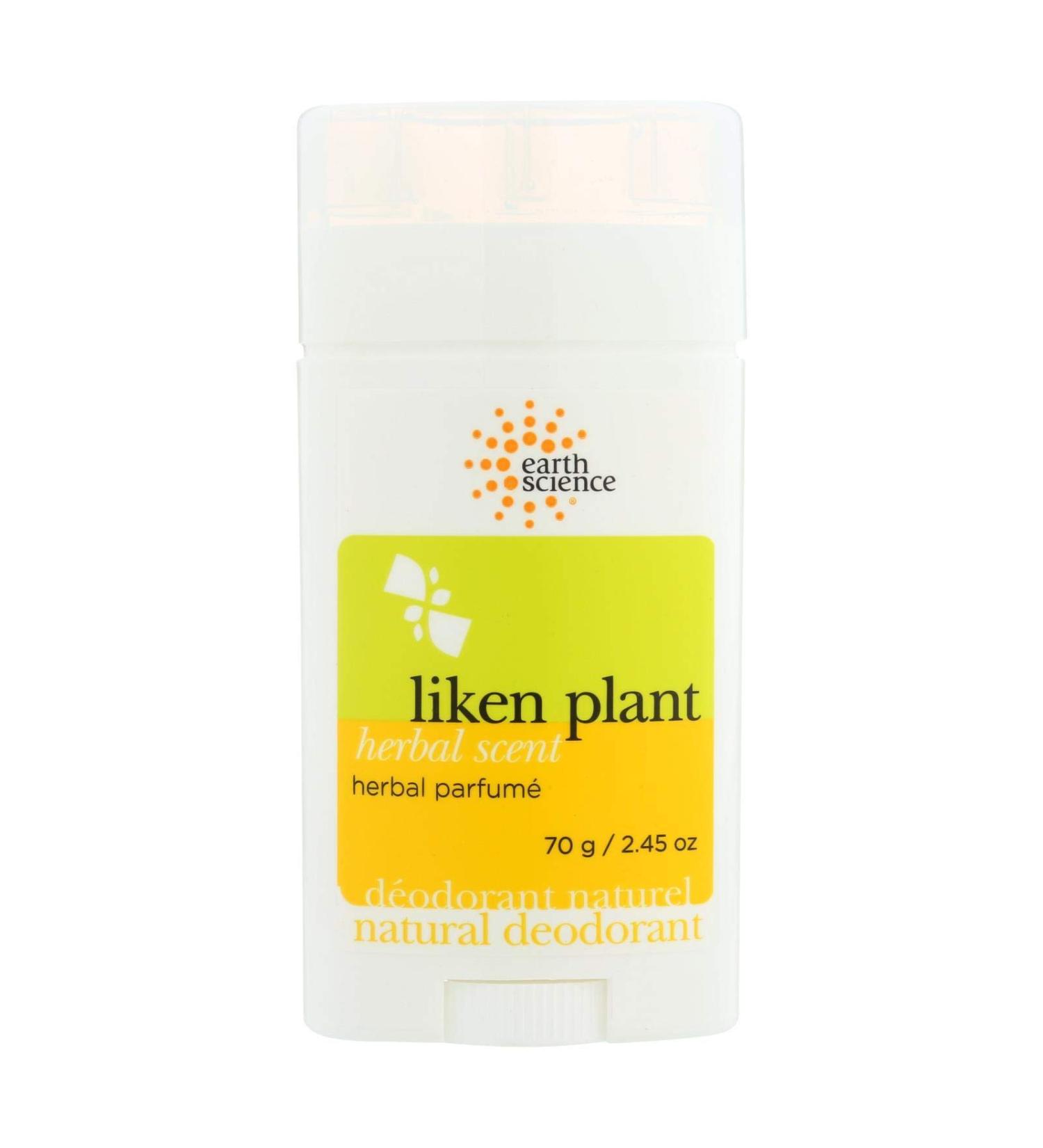 Earth Science Liken Plant Natural Deodorant Herbal Perfume - 2.5 oz