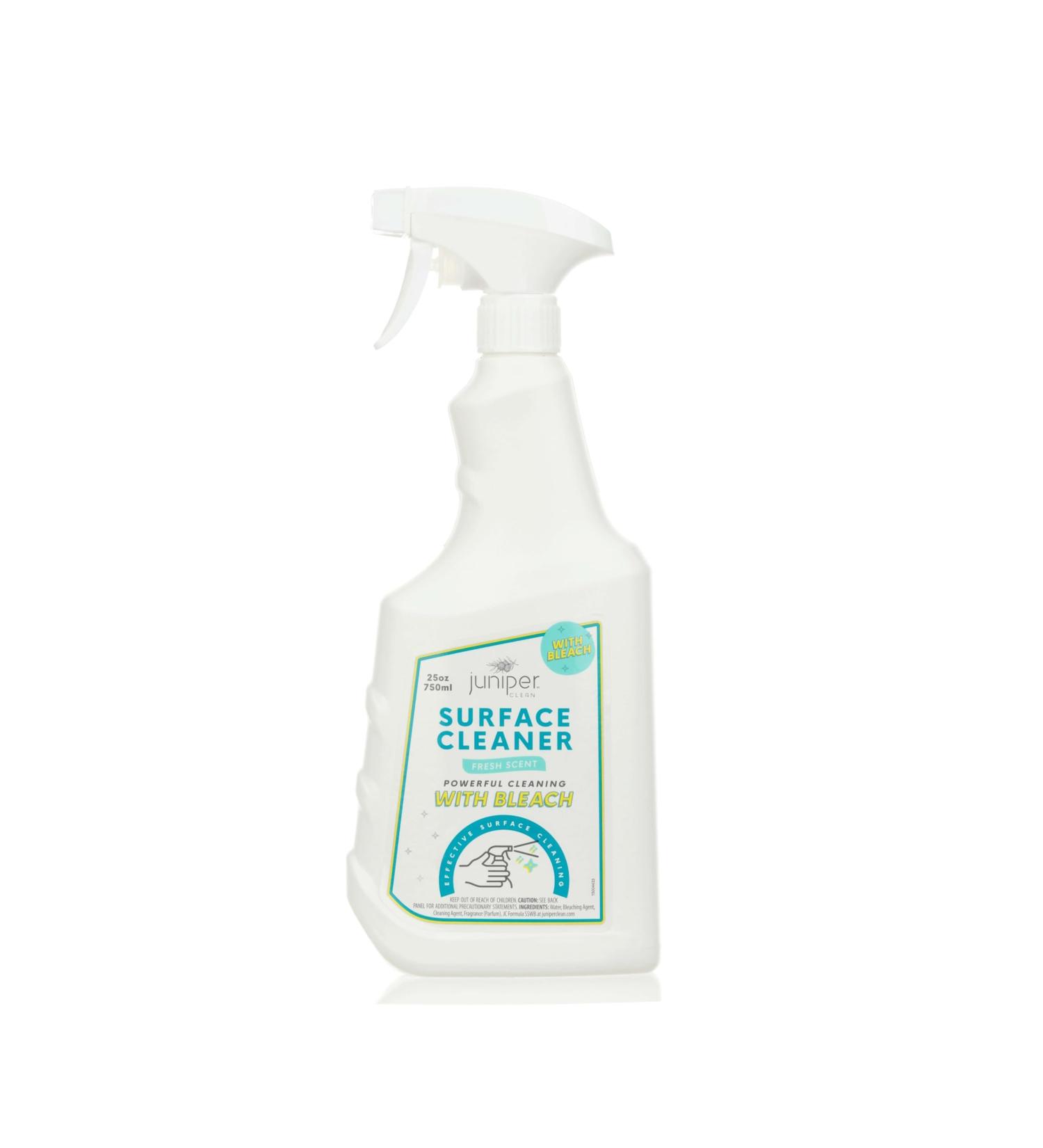 Juniper CLEAN Surface Cleaner With Bleach Powerful Stain Remover All-Purpose Cleaner for Bathroom Kitchen Toilet 25 Fl. Oz Trigger Spray Bottle (Pack of 1) Total 25 Ounce 740 ml (Pack of 1) - Buy Online on GoSupps.com