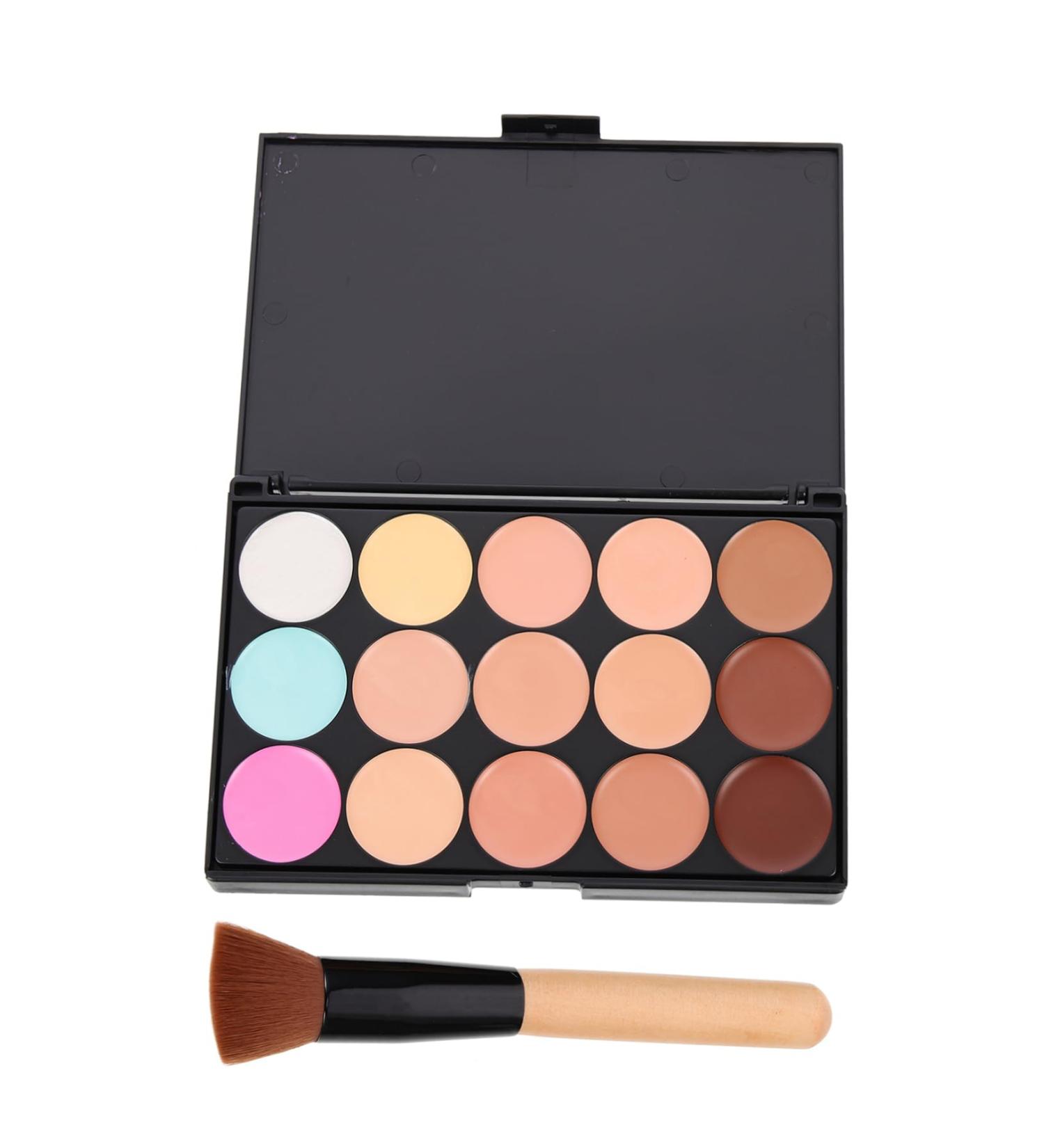 Ipetboom 4 Pcs Makeup Tool Set - Contouring Palette Eyeshadow & Highlighter Kits for Girls | Waterproof Cosmetics for Kids - Buy Online on GoSupps.com
