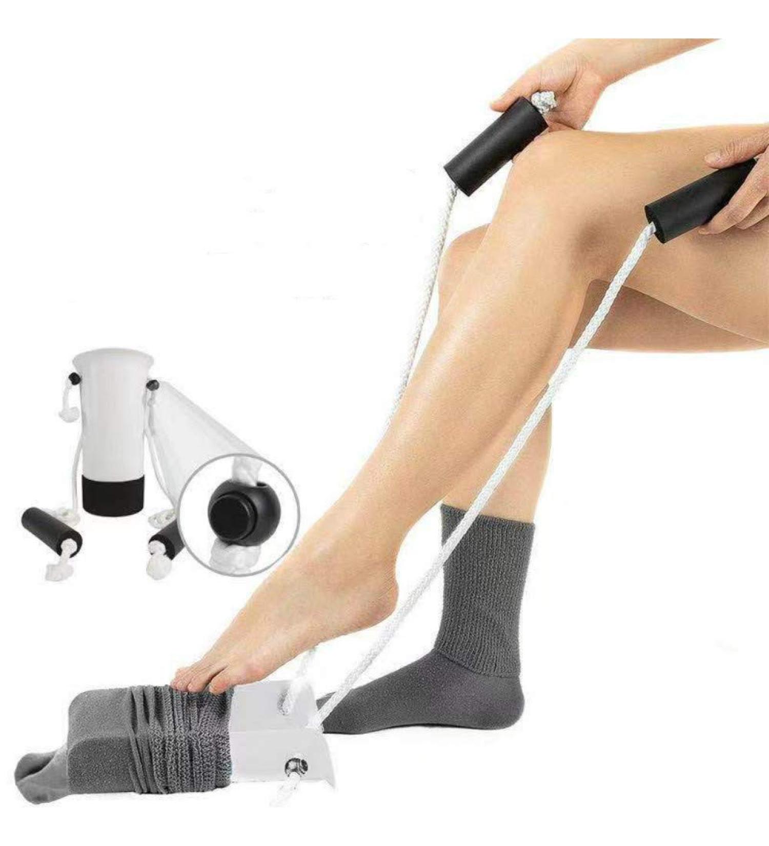 Healthman Sockenhilfe: Easy Dressing Aid & Sock Helper for Seniors & Those with Limited Mobility - Buy Online on GoSupps.com