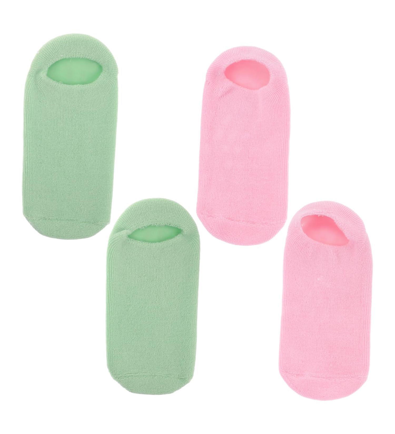  Didiseaon 4 Pieces Foot Mask Socks Revitalizing Socks Gel Spa Socks Hydrating Sock Moisturizing Leg Socks Rejuvenating Foot Cover Moisturizing Socks Lotion Socks Clothing Fabric Didiseaon - Buy Online on GoSupps.com