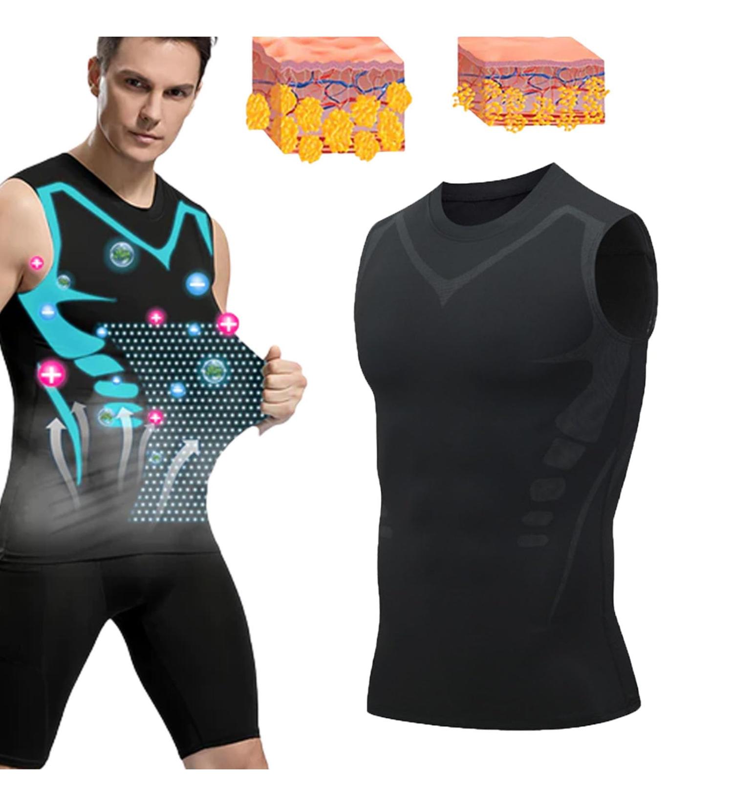 Shop Lucky Song Ion Energy Vest - Ionic Shaping Vest for Men | Luckysong Ionic Shaping L Black - International Shipping Available - Buy Online on GoSupps.com