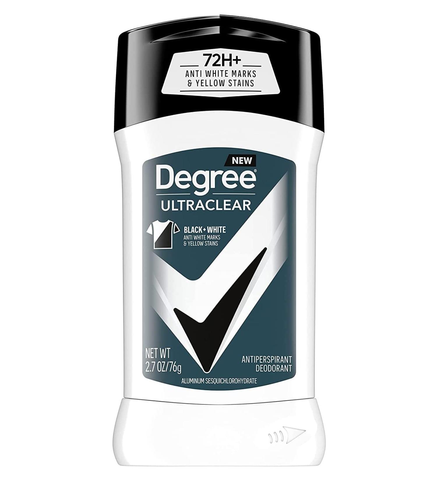 Degree Men Ultra Clear Black & White Deodorant 2.7 oz (79ml) - 2 Pack - Buy Online on GoSupps.com
