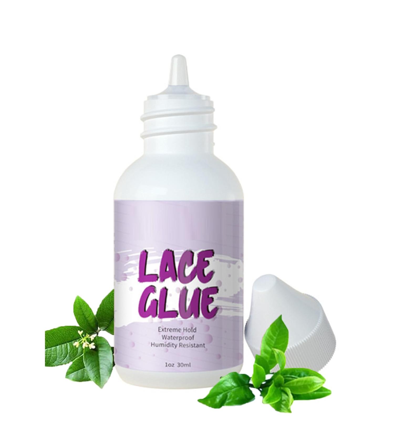 Wig Glue Invisible Lace Adhesive Glue Hair Replacement Bonding Glue For Wigs Toupee Systems Lace Hairpiece Hair Closure Strong Hold Waterproof Transparent Formulated For Oily Skin 1.3 Oz - Buy Online on GoSupps.com