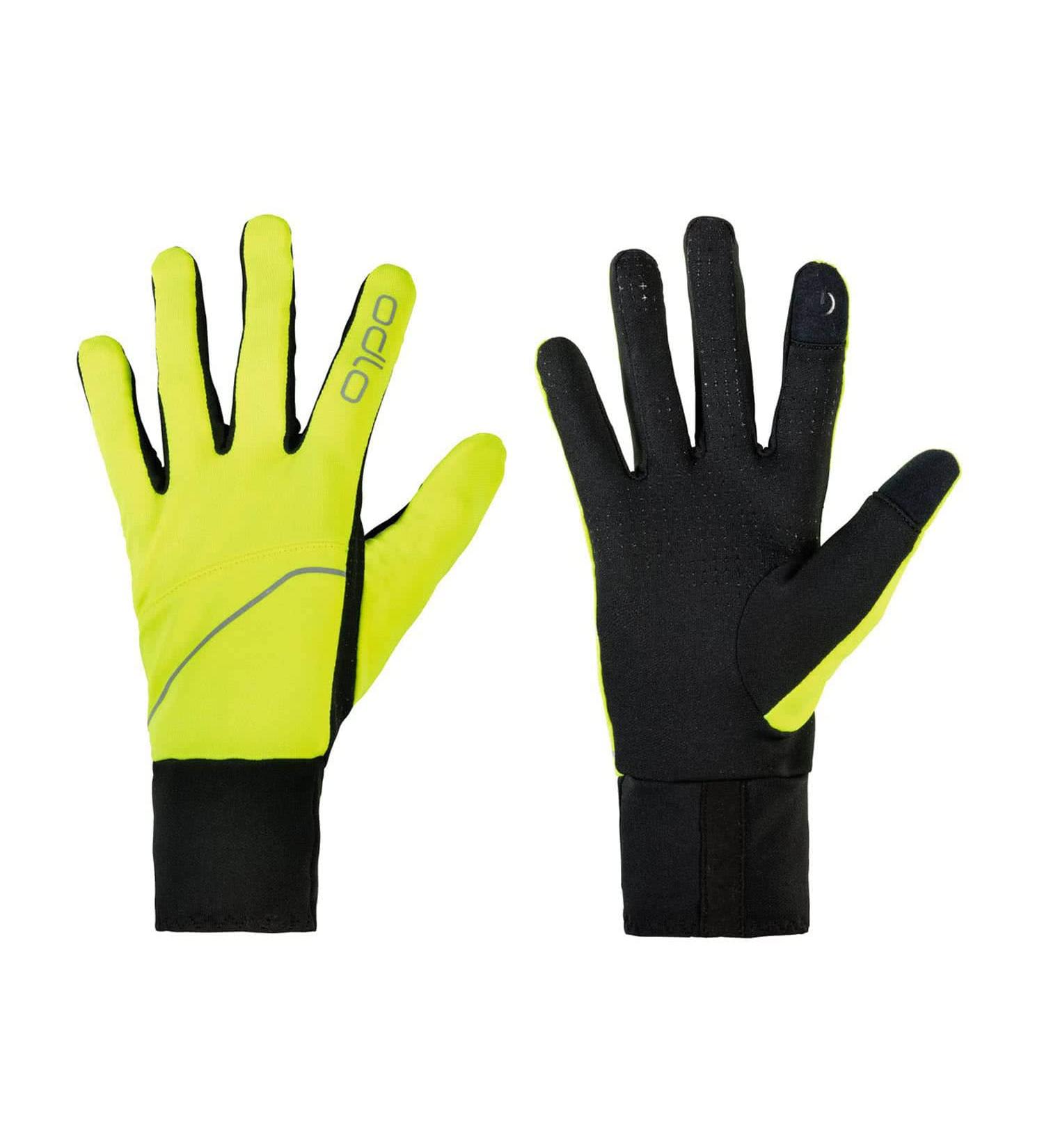 Odlo Unisex Gloves Intensity Safety Light M safety yellow