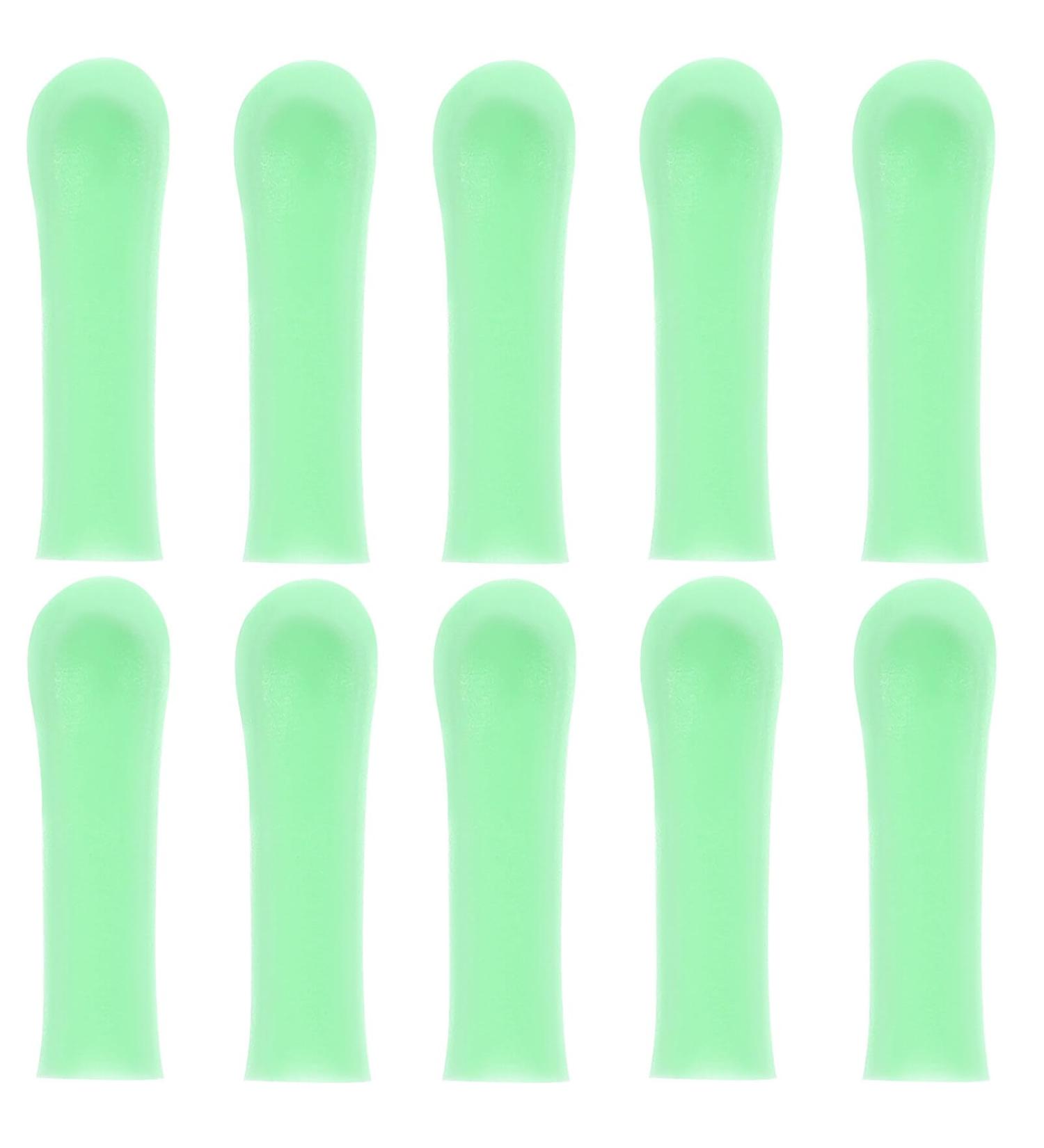 FRCOLOR 10 Pcs Ear Spoon Tips - Replacement Ear Cleaner Tips & Sleeves for Effective Ear Wax Removal (Green - Buy Online on GoSupps.com