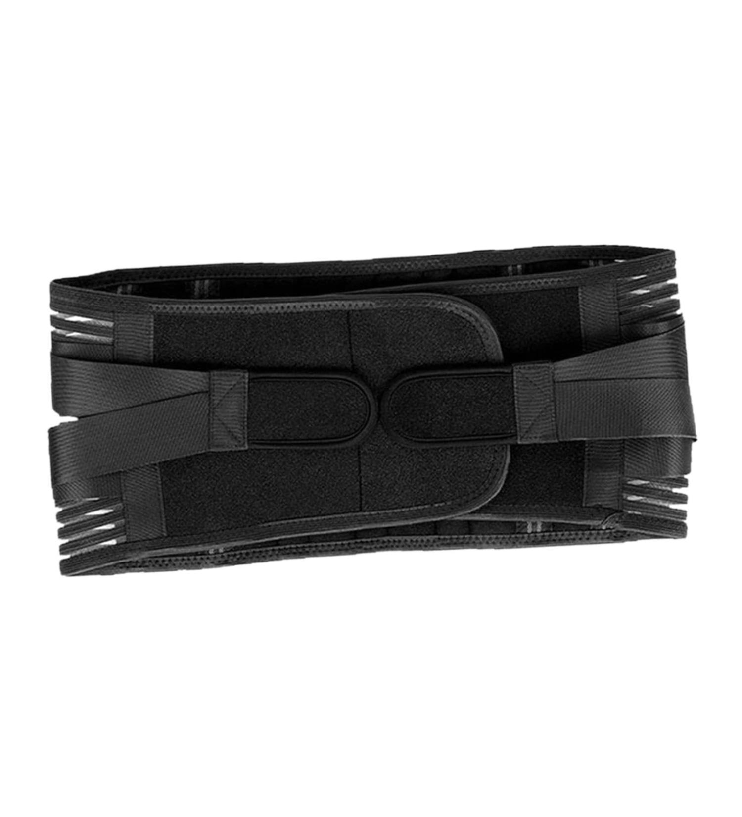 Menolana Back Support Belt for Men and Women Lower Back Brace Adjustable Comfortable with Lumbar Pad Waist Lumbar Support for Sport XL - Buy Online on GoSupps.com