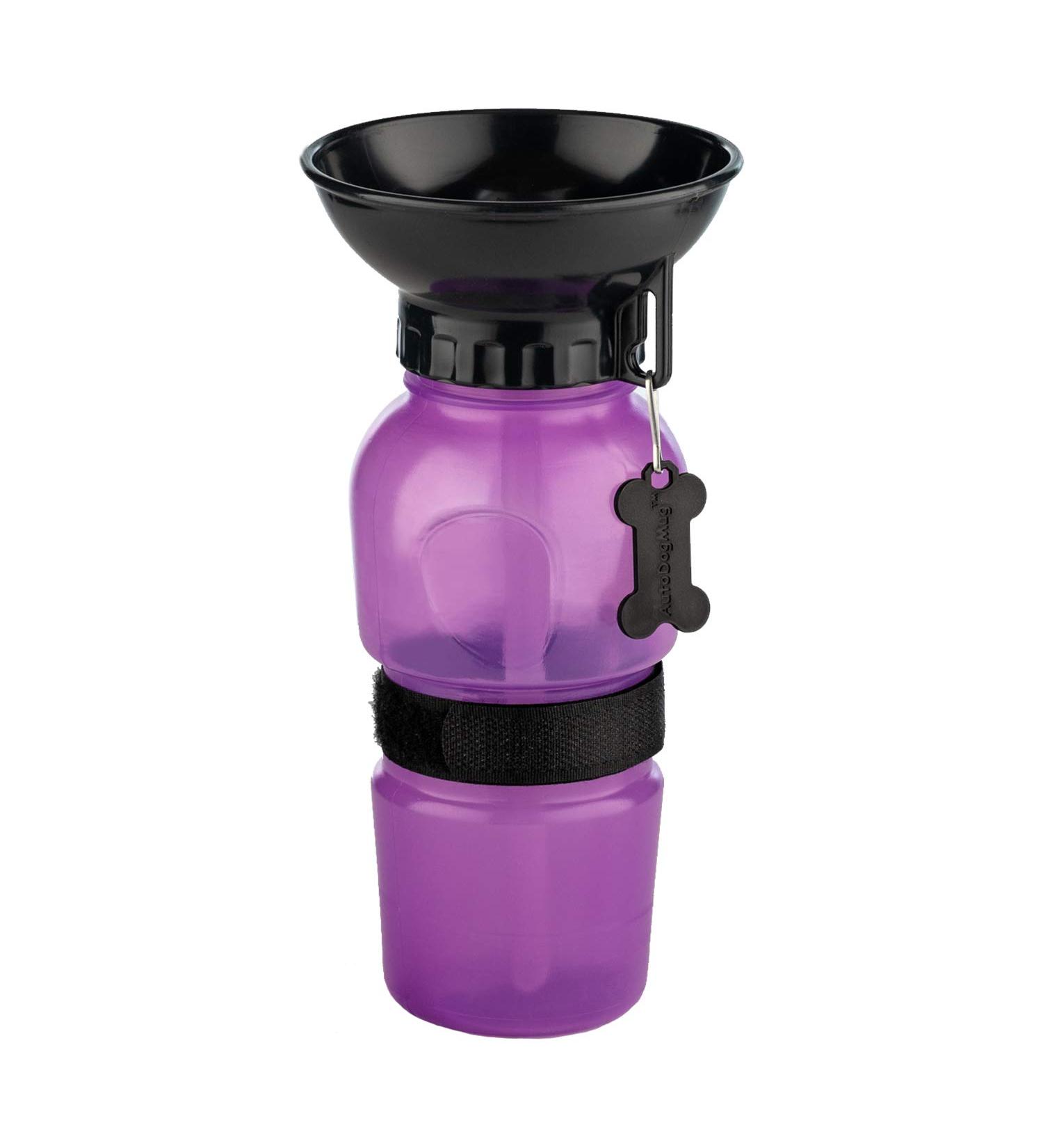 Highwave AutoDogMug Dog Water Bottle - BPA-Free 20 oz Portable Bottle for Hiking & Traveling - Buy Online on GoSupps.com