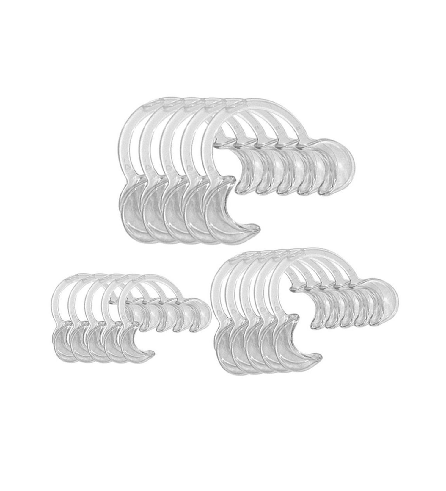 Buy Hmilydyk C-Shape Cheek Holders - 15 Dental Mouthpiece Set for Challenge Games & Dentistry | Small Medium Large Options - Buy Online on GoSupps.com