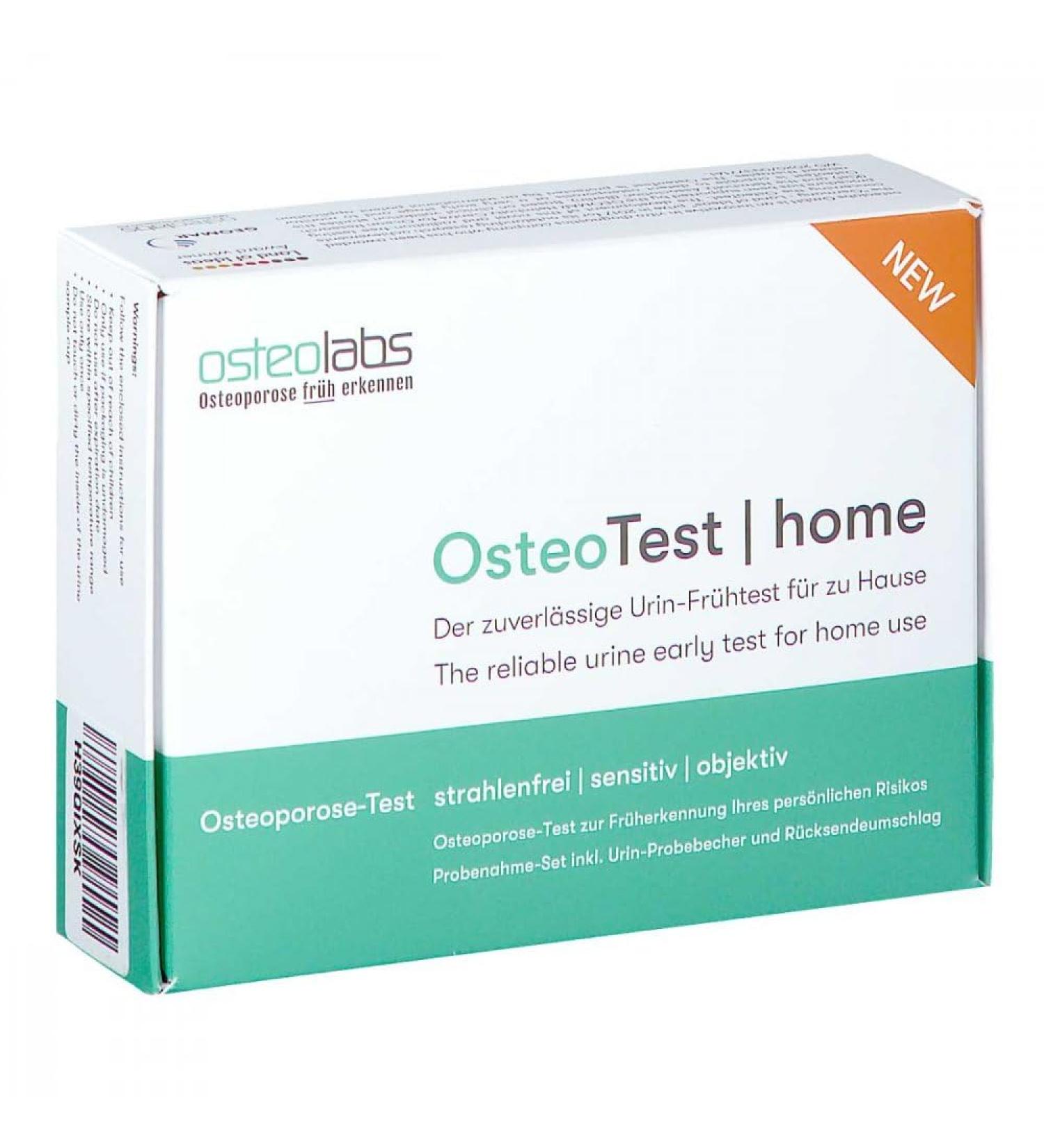 Osteo Home Test: Accurate Urine Test Kit for Bone Health - 1 stk | International Shipping Available - Buy Online on GoSupps.com