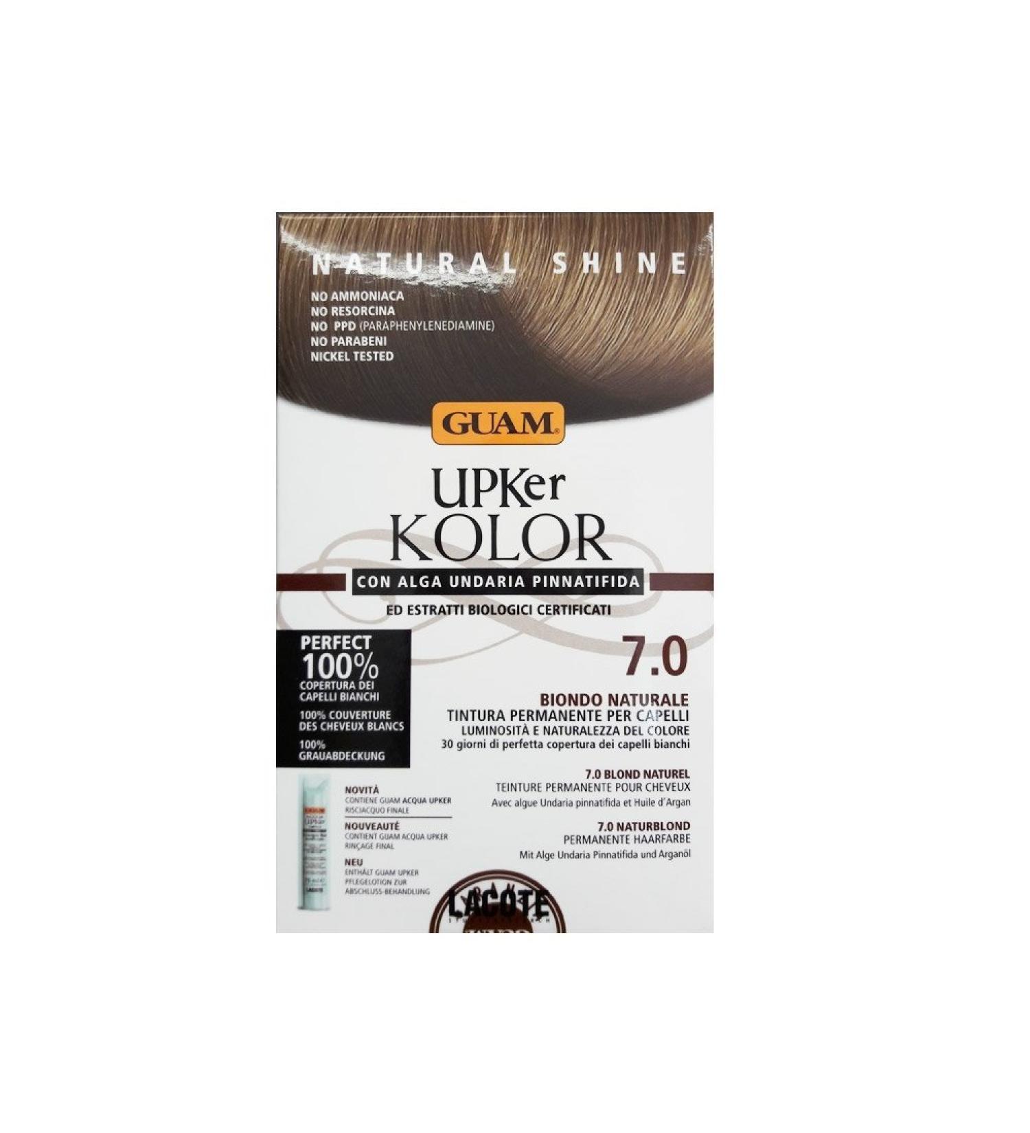 GUAM - UPKER DYE KOLOR NATURAL BLONDE 7.0 - Buy Online on GoSupps.com