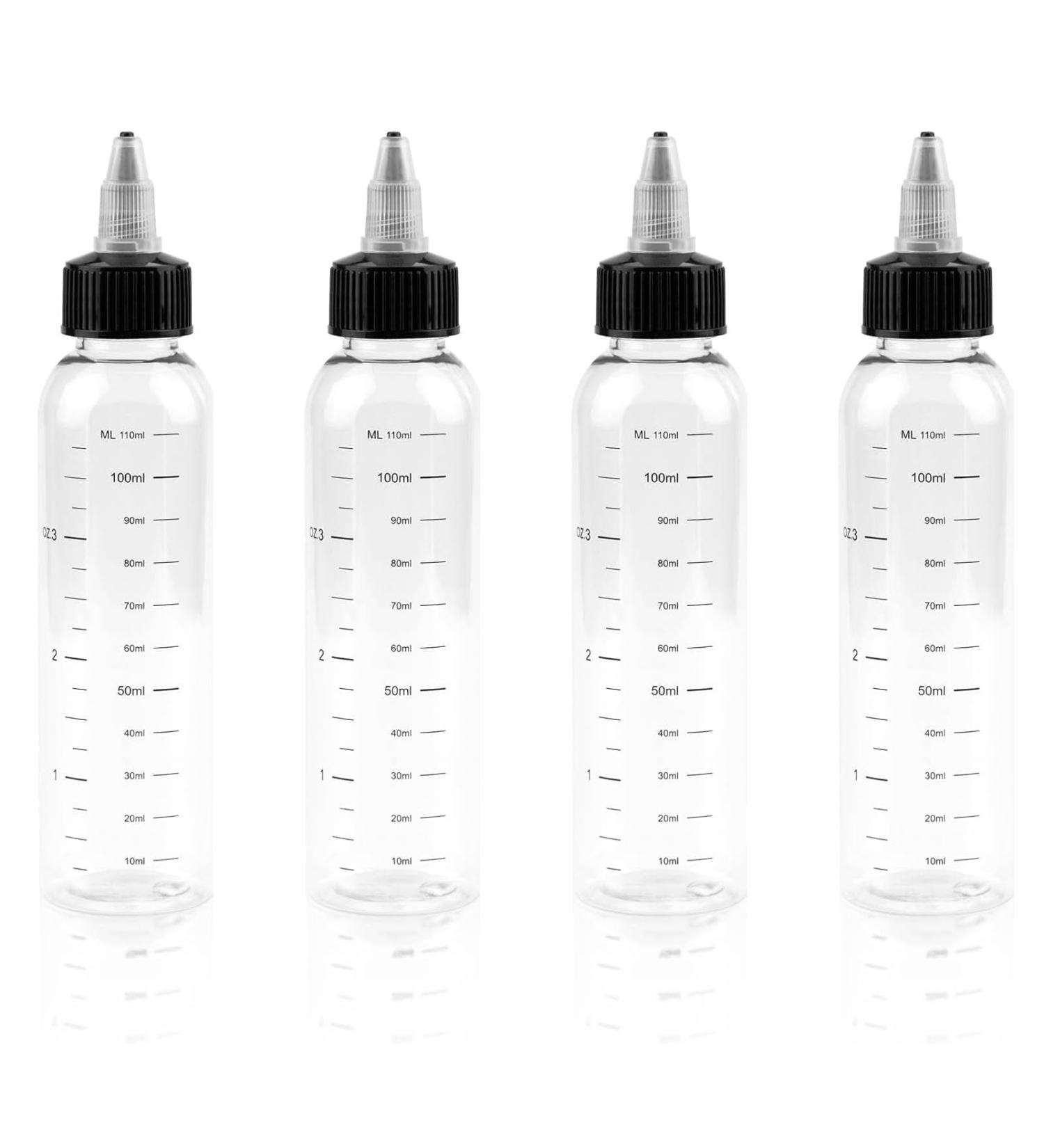 WRGYVE 4 Pcs Hair Oil Applicator Bottle Oil Applicator for Hair Hair Oil Squeeze Applicator Bottle Hair Oil Applicator Oil Bottle For Hair for Salon Hair Care Coloring Paint Art Glue - Buy Online on GoSupps.com