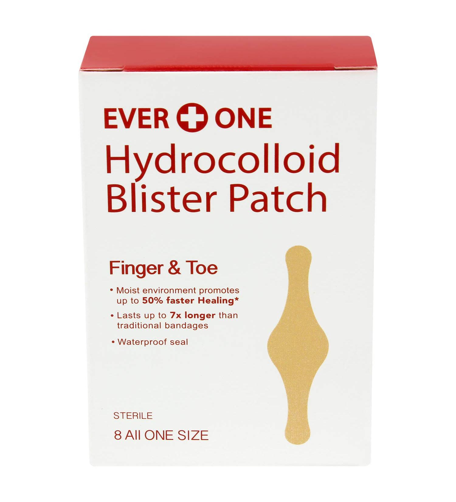 EverOne Hydrocolloid Blister Patch - Fast Healing Adhesive Bandage for Fingers & Toes - Buy Online on GoSupps.com