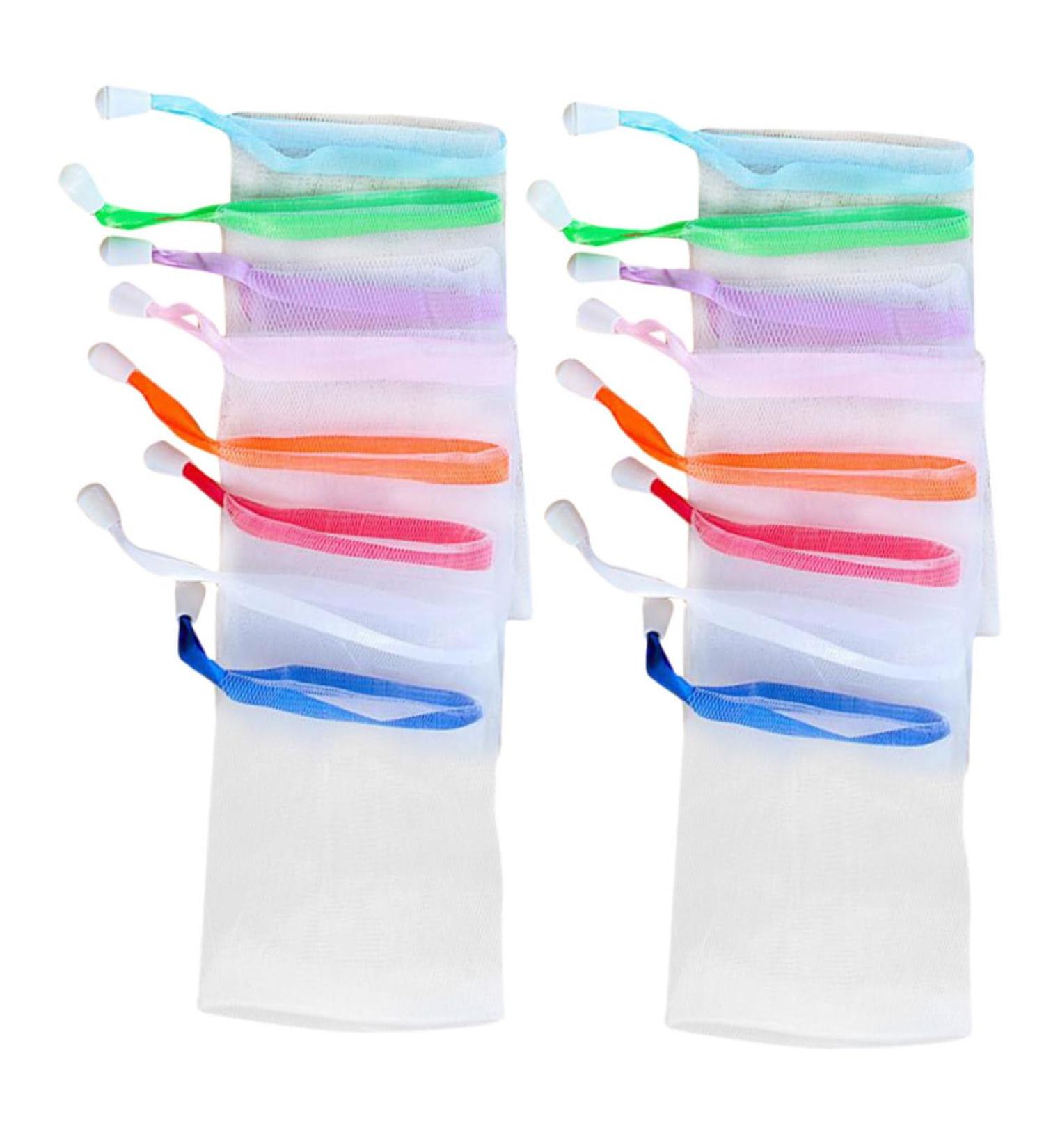 Baluue 30pcs Foaming Net Soap Exfoliating Soap Pocket Soap Net Soap Nylon - Buy Online on GoSupps.com