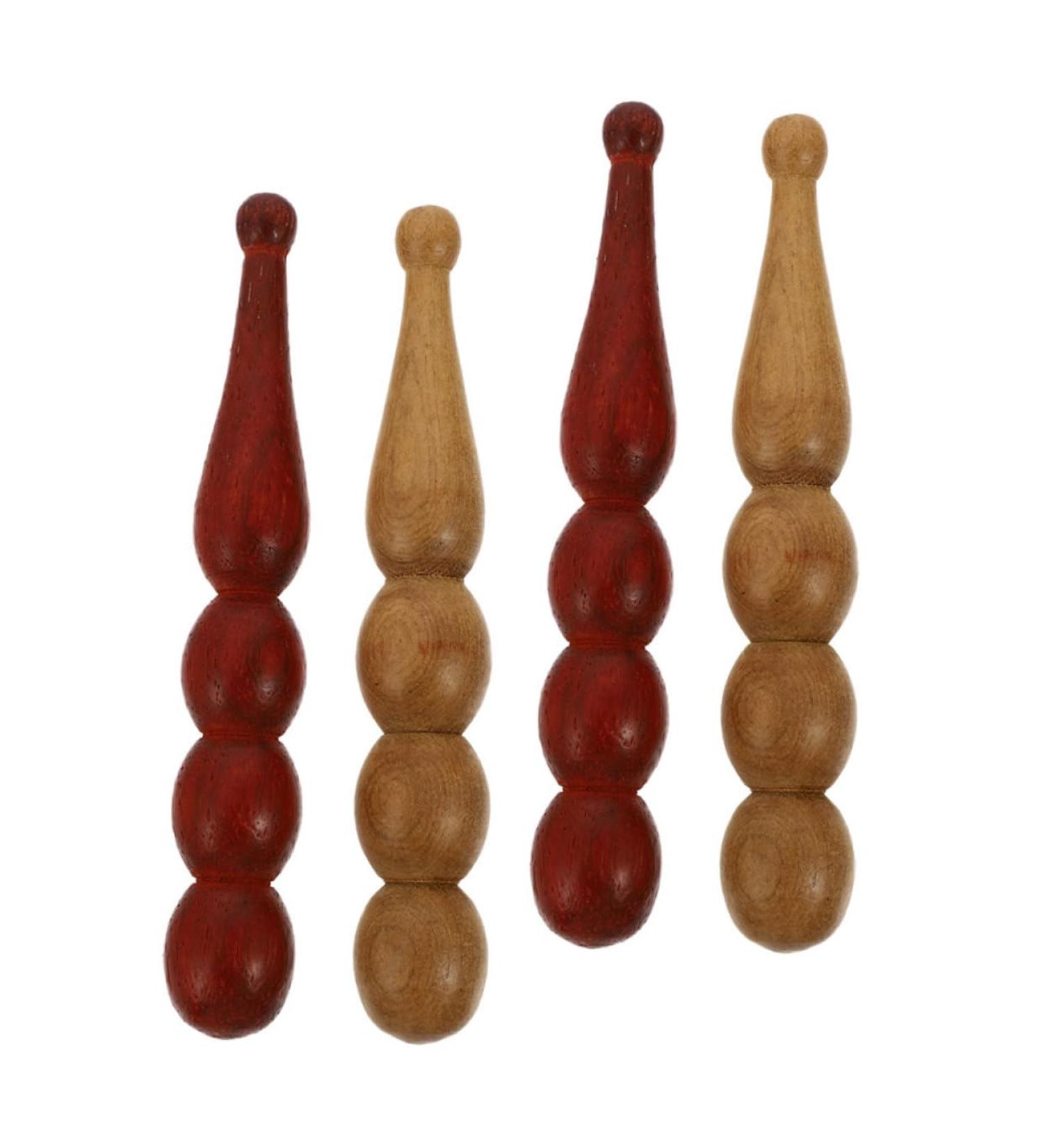 FOMIYES 12 STK Pearl Massage Tools - Acupressure & Handheld Massage Devices for Body Relief - Portable Wooden Massage Acupuncture Rods - Buy Online on GoSupps.com