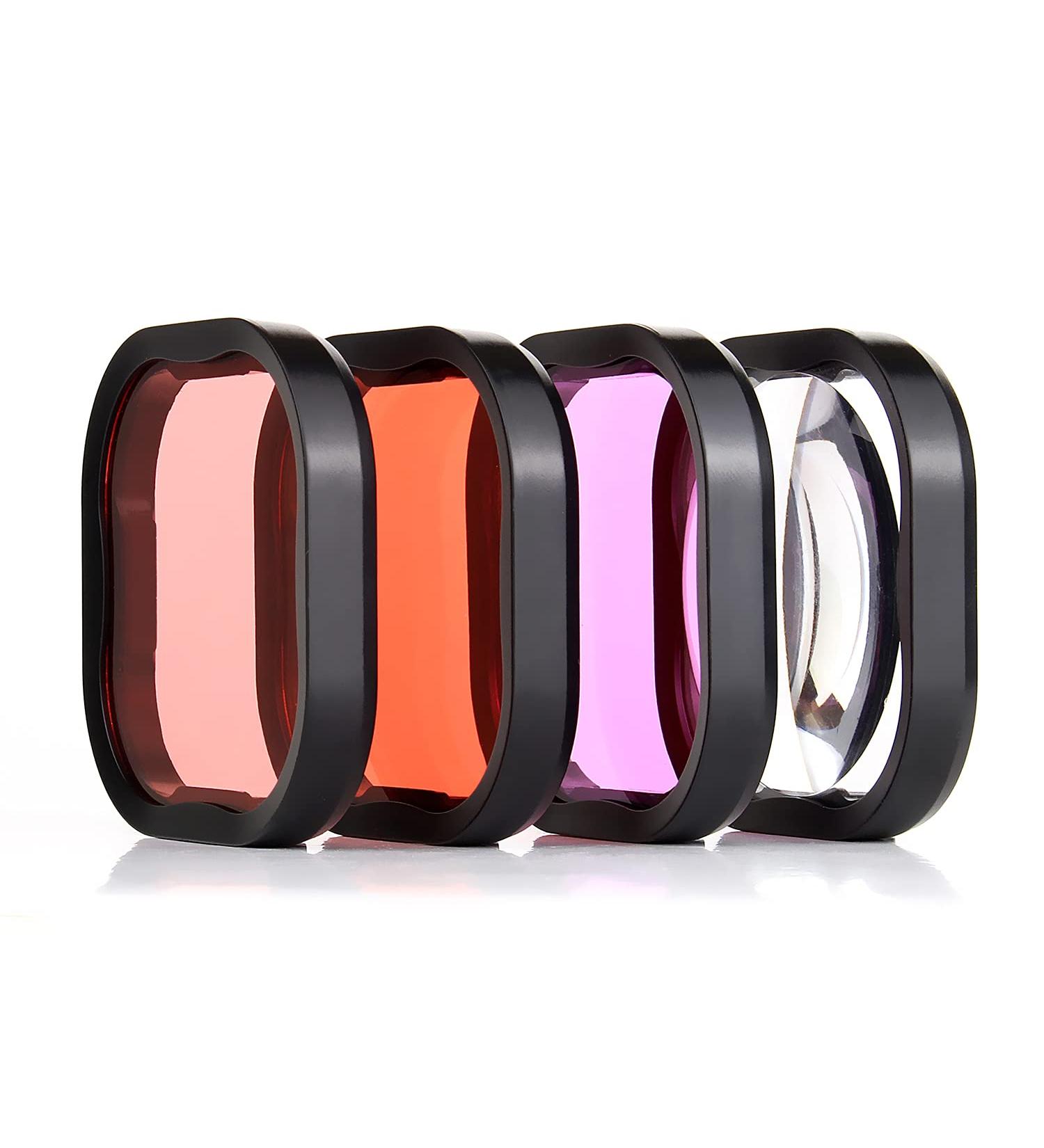 Magenta Filter Gopro Underwater Filter MOJOGEAR Diving Filters For