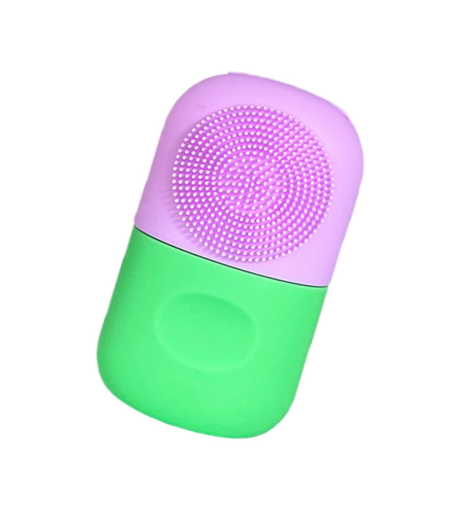 Ice Cube Face Roller Beauty Facial Ice Rollers Ice Holder Mold Food Grade Silicone Ice Roller for Face Naturally Conditioning Facial Cleansing Purple Green - Buy Online on GoSupps.com