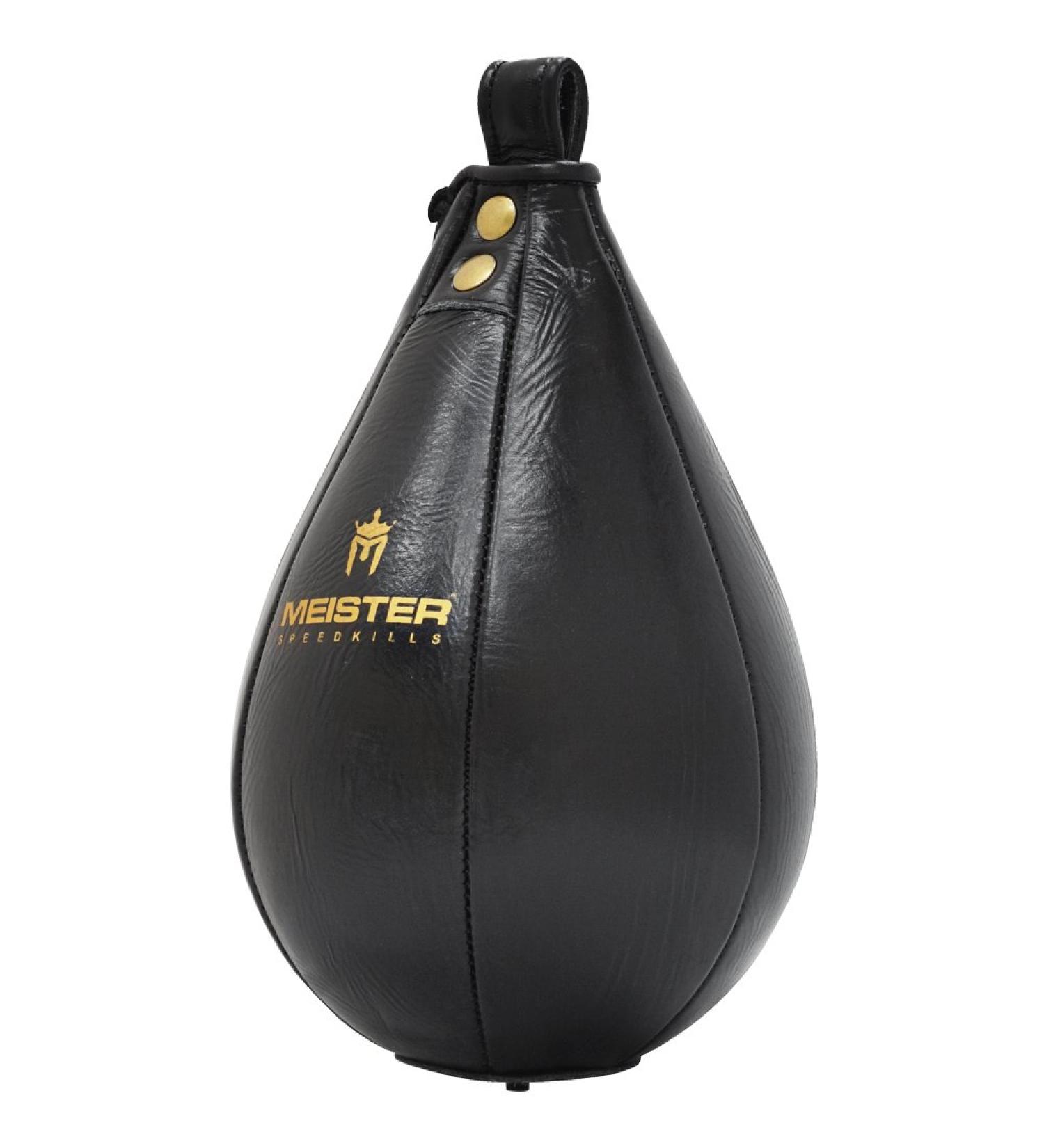Meister SpeedKills Leather Speed Bag 9.5 x 6 with Lightweight Latex Bladder - Medium - Buy Online on GoSupps.com