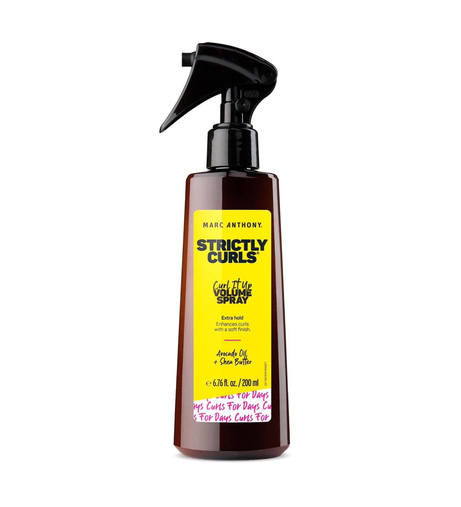 Marc Anthony Curl It Up Volume Boost Spray - Extra Hold, Avocado Oil & Shea Butter, 6.76 Fl Oz - Paraben, Sulfate, and Phthalate-Free - Buy Online on GoSupps.com