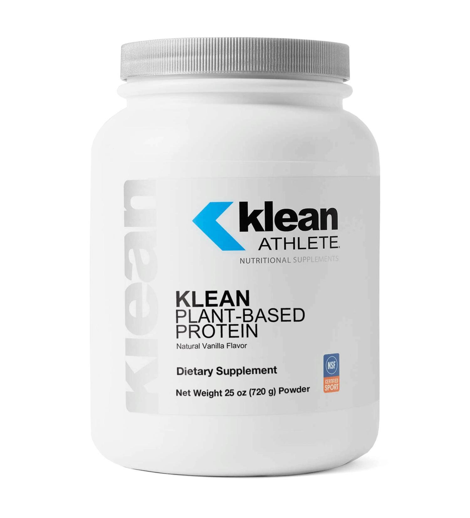 Klean Athlete Plant-Based Protein - Pea & Organic Brown Rice | NSF Certified | 25 oz Natural Vanilla - Best for Muscle Growth - Buy Online on GoSupps.com