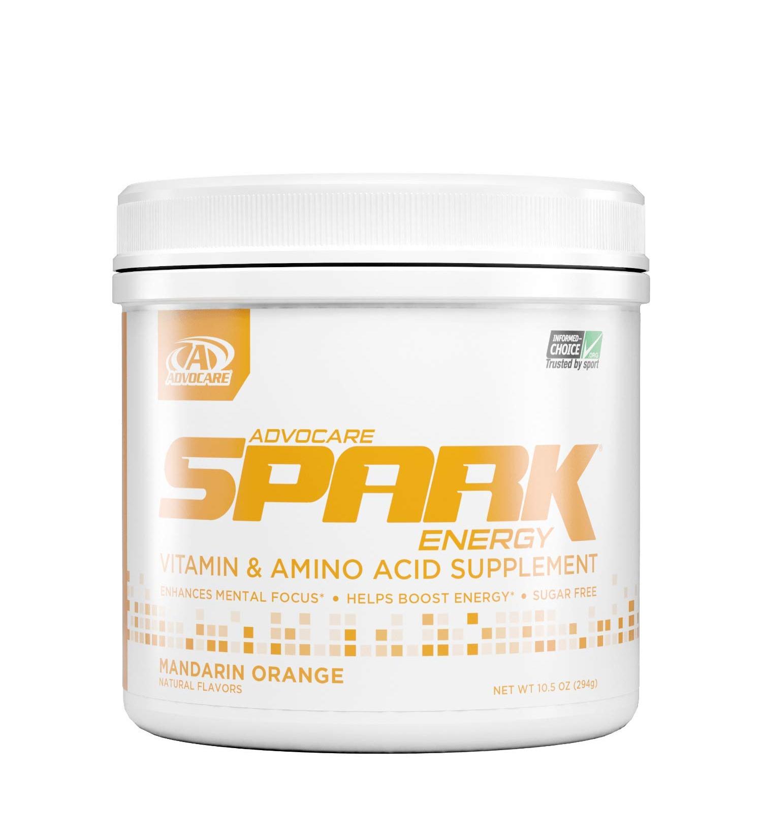Buy Advocare Spark Canister Mandarin Orange - Boost Energy & Focus | Free International Shipping - Buy Online on GoSupps.com