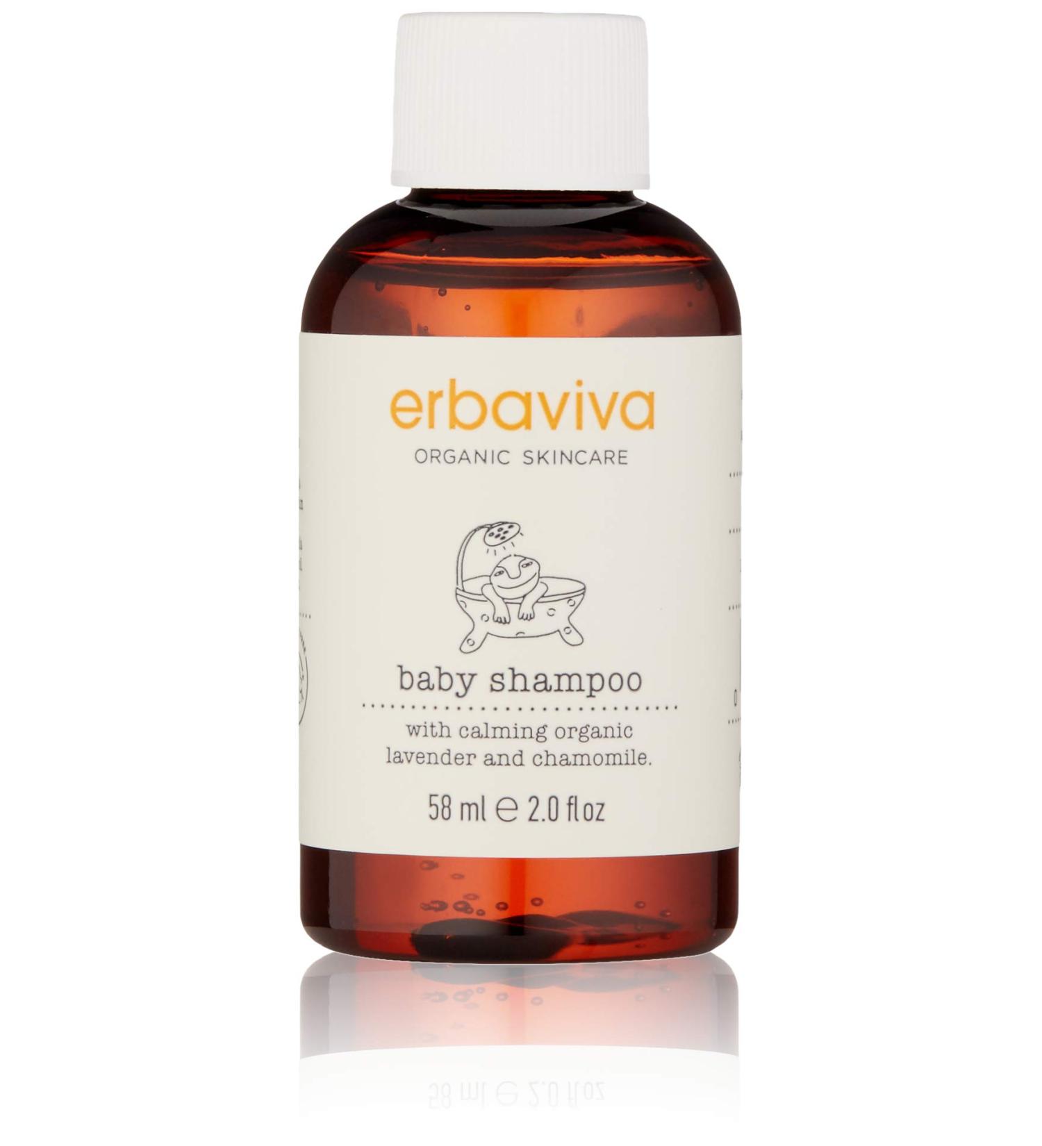erbaviva Baby Shampoo 2 Fl Oz - Gentle and Natural Formula for Delicate Skin - Buy Online on GoSupps.com