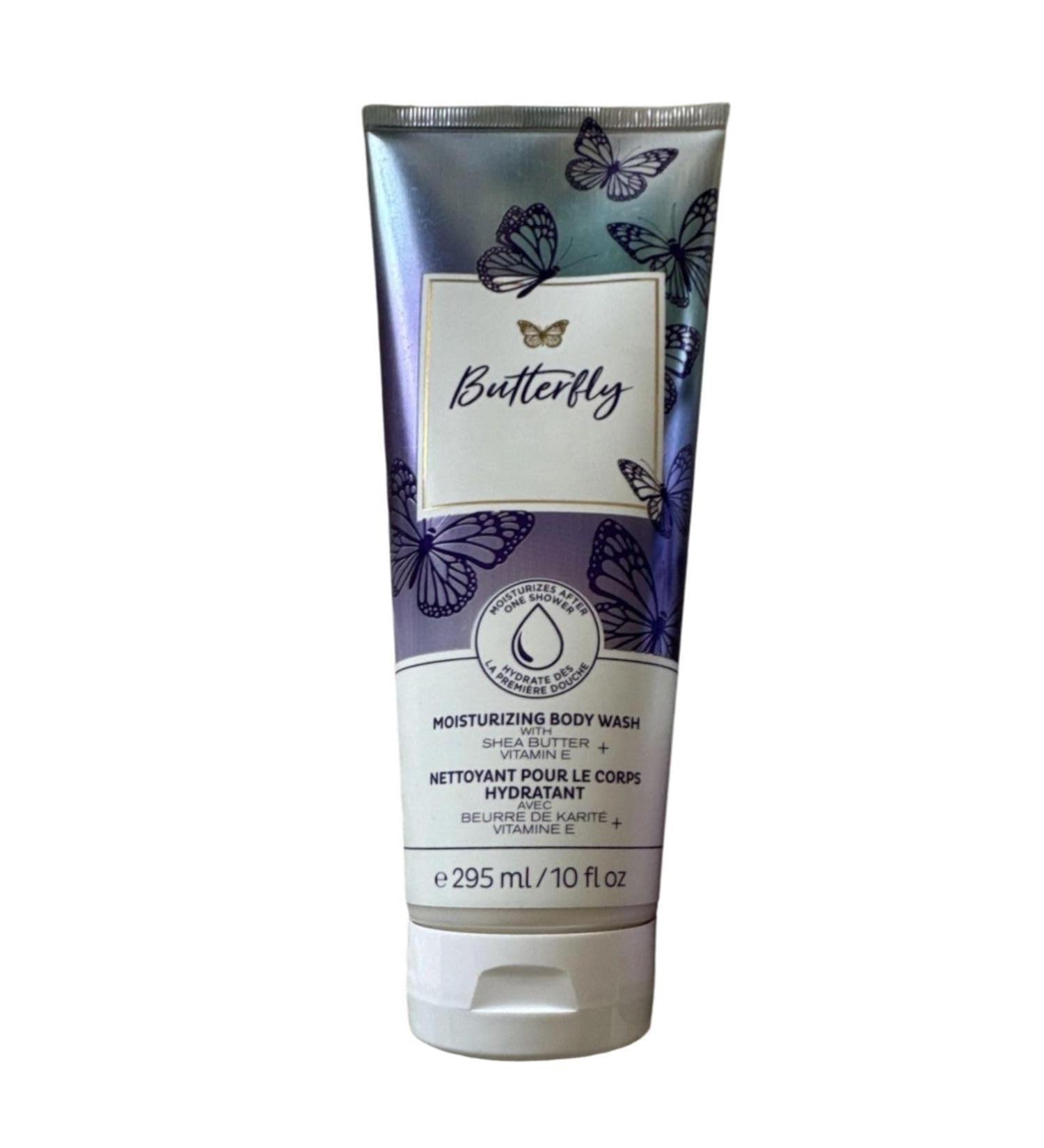 Butterfly Moisturizing Body Wash With Shea Butter & Vitamin E 10 fl oz / 295 mL
