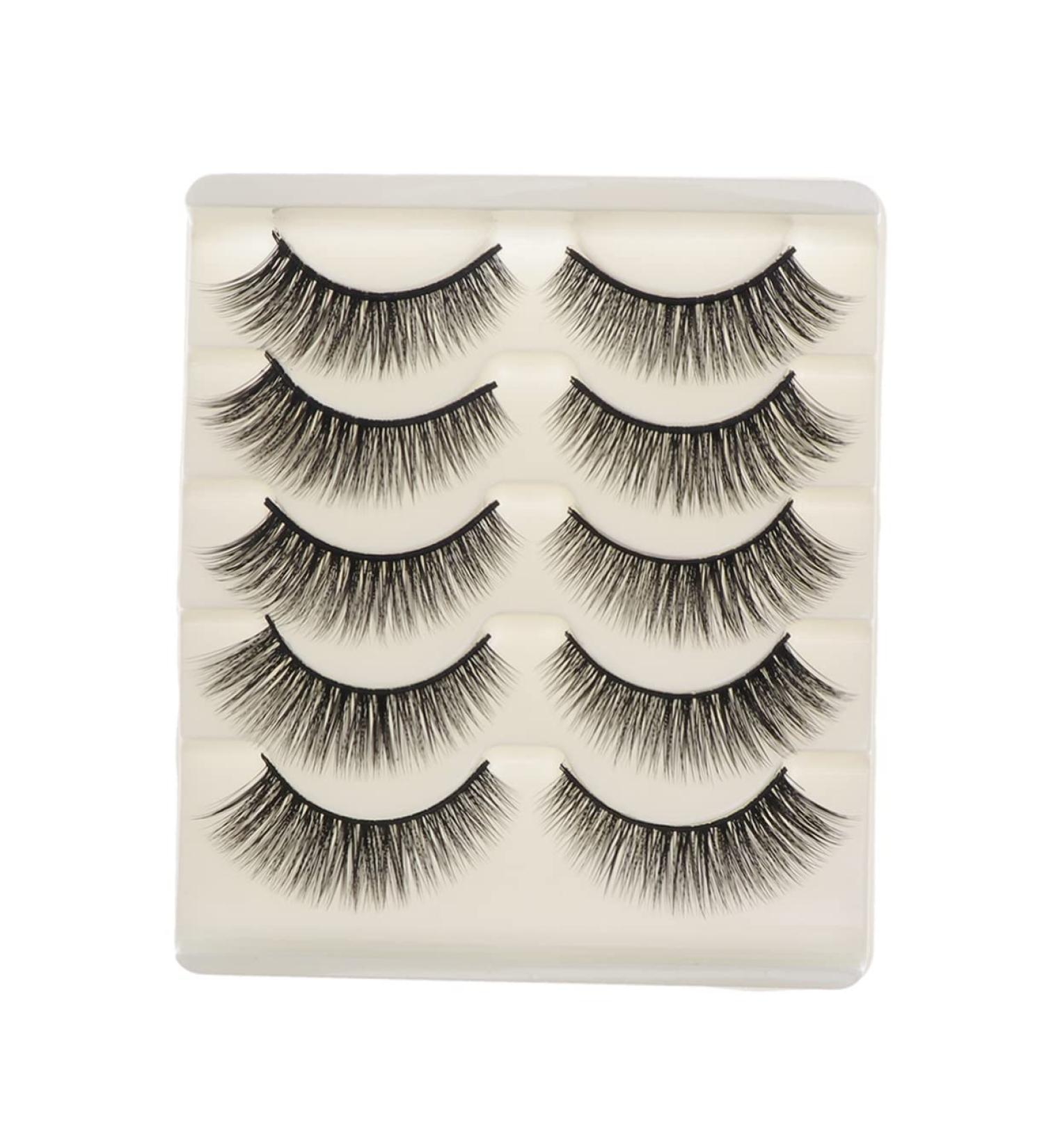 Beaupretty Lashes Pairs Eyelashes Faux lashes Long Eye Lashes Fake Eyelash soft thick lashes Grafting Tool natural lashes natural false lashes Fake Lashes artificial 3d extension Extension - Buy Online on GoSupps.com