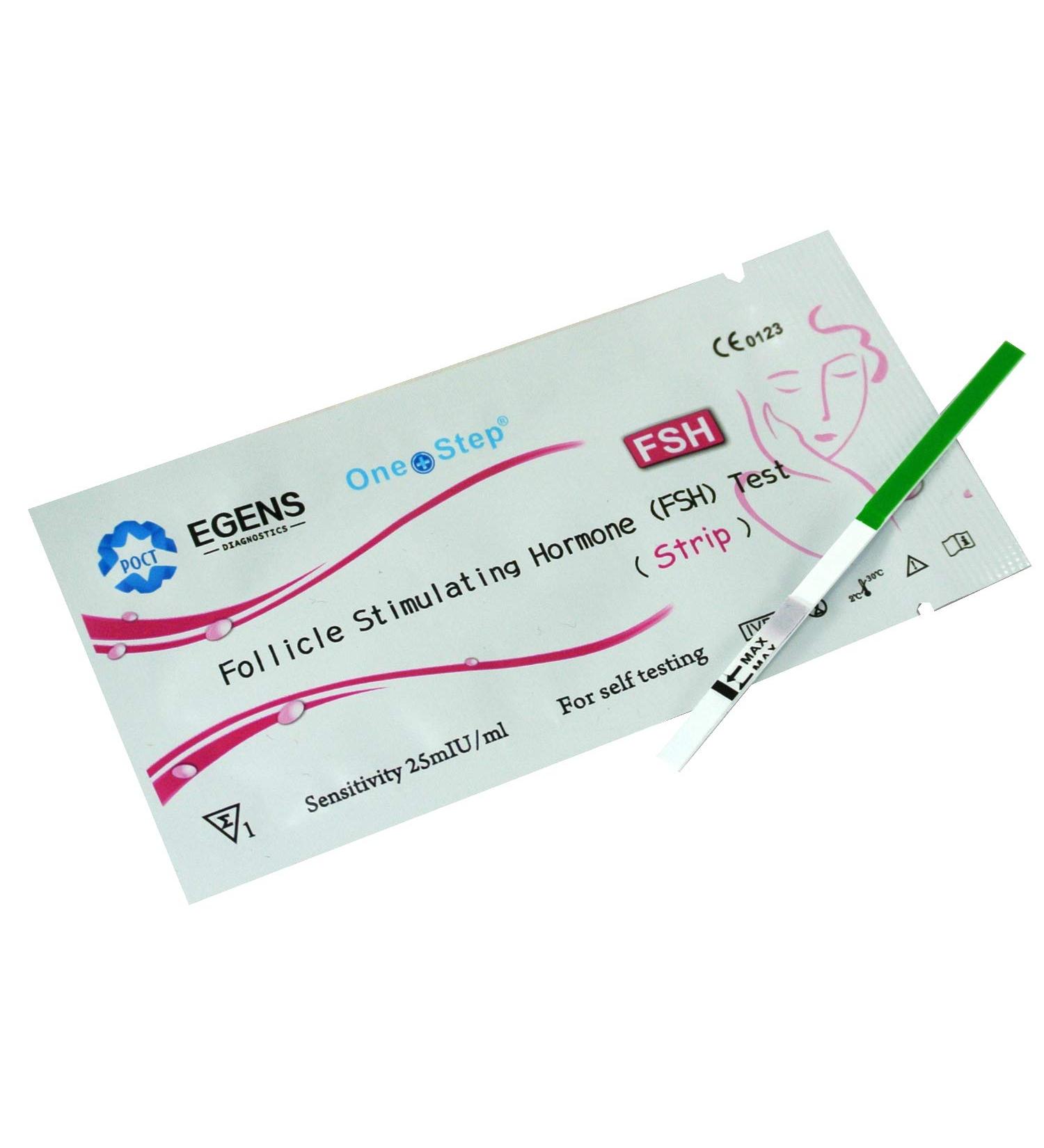 Female Fertility Test Menopause Kit - 3 FSH Strip Tests - Buy Online on GoSupps.com