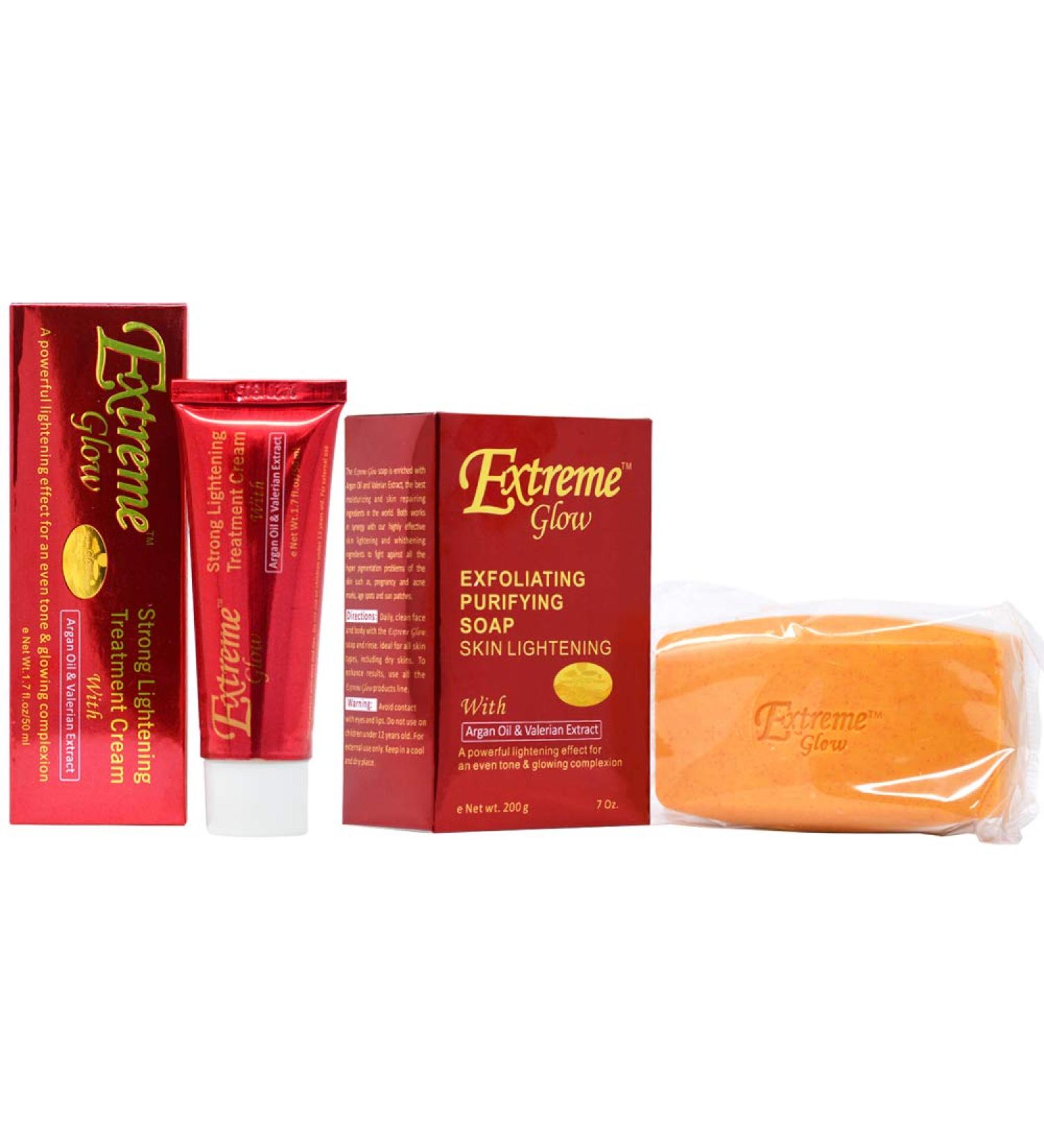Extreme Glow Soap Combo-5 (Soap 7oz + Cream 1.7oz)