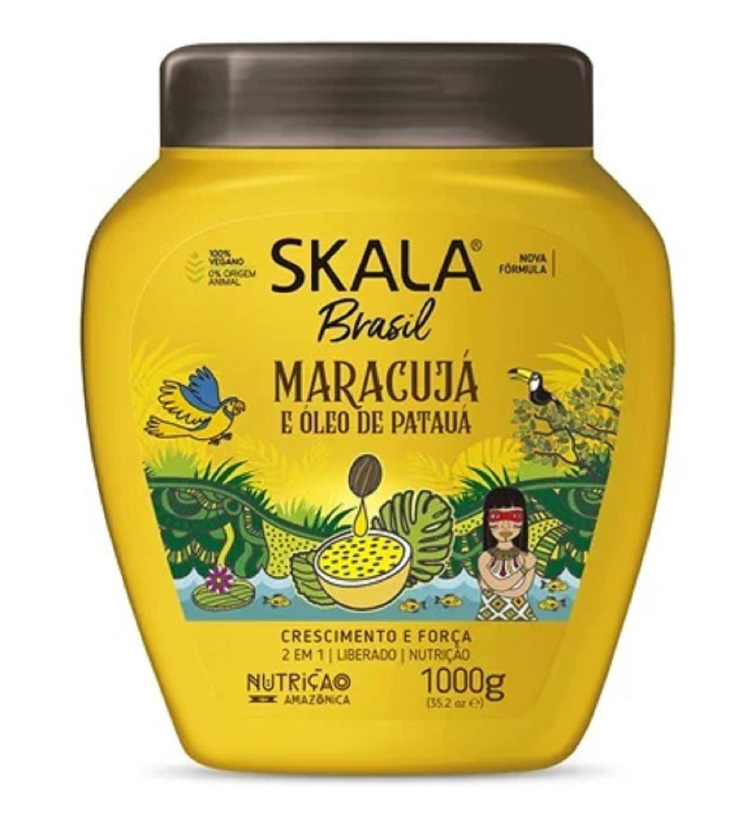 Skala Brasil 2-in-1 Treatment Cream with Maracuja & Pataua Oil 1kg - Buy Online on GoSupps.com