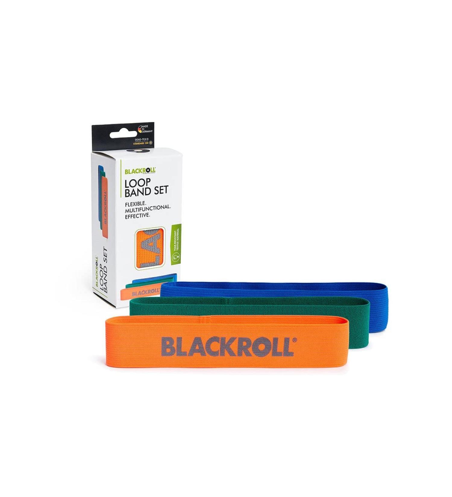 Buy Blackroll Loop Band Set - 3 Resistance Bands (32 cm) for Functional Training | Skin-Friendly Versatile Fitness Bands for Home Office & Outdoor Workouts | Made in Germany - Buy Online on GoSupps.com
