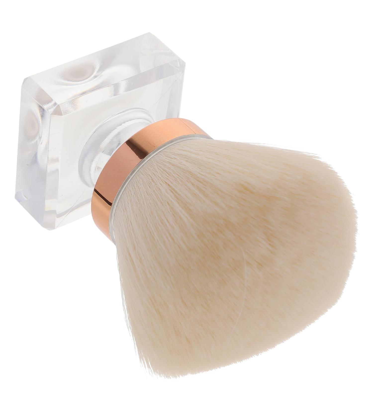 minkissy Makeup Brush Foundation Brush Blush Hand Powder Brush Make up Brush Loose Powder Brush Aromatherapy Mushroom Head Beauty Tools Miss Highlighter Plastic White Cosmetic - Buy Online on GoSupps.com