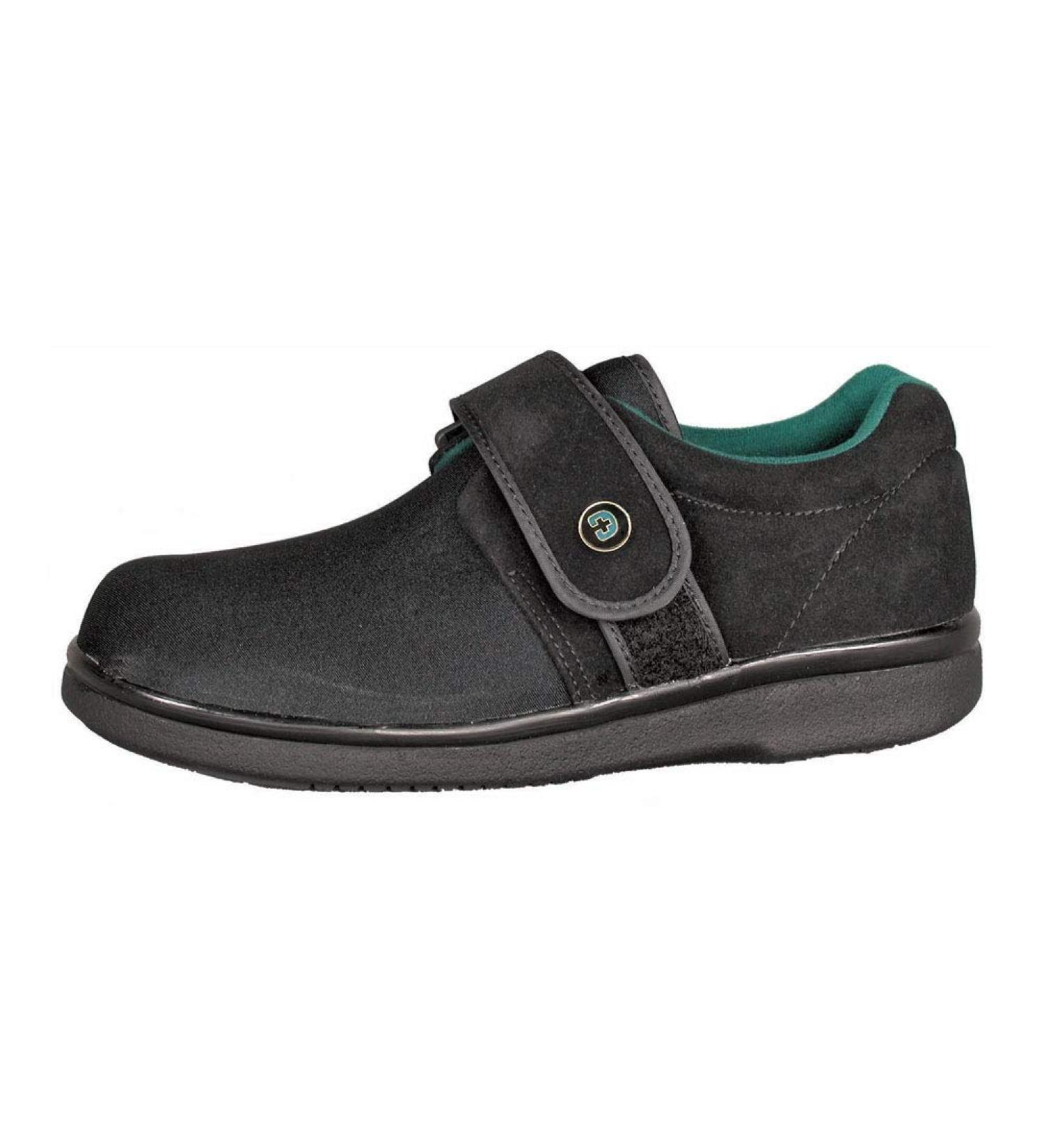 DARCO GentleStep Diabetic Extra-Depth Comfort Shoes Womens 10 / Mens 8.5 Black