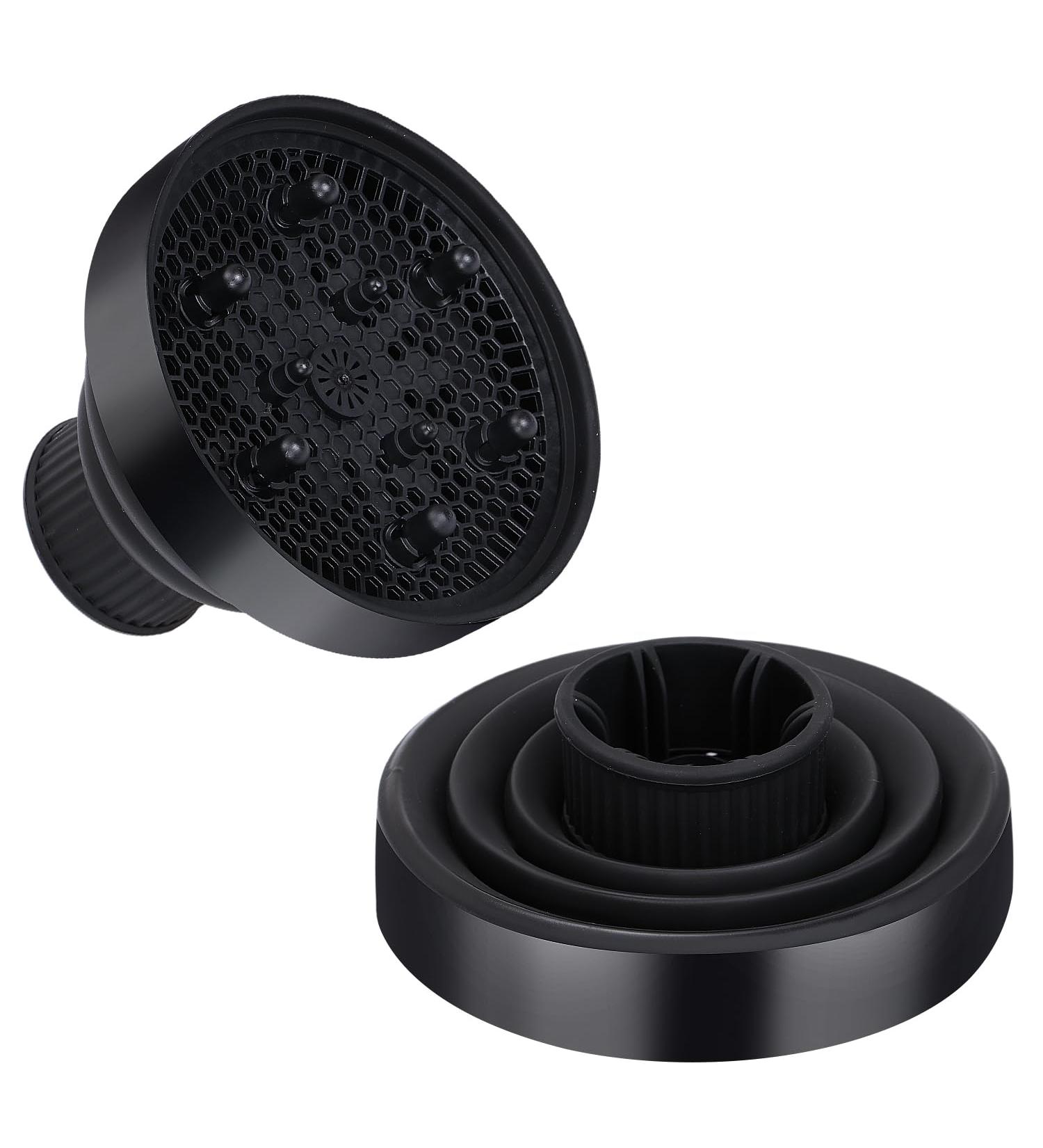 Buy Professional Foldable Hair Dryer Diffuser Attachment for Curls | Universal Fit for Most Hair Dryers - Buy Online on GoSupps.com
