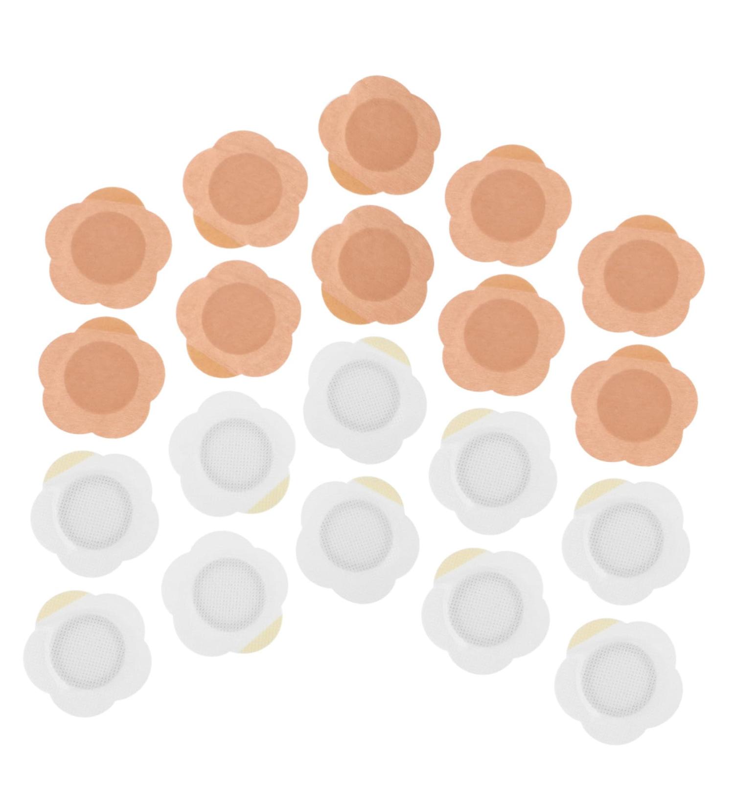 MOLUCKFU 40 Pieces Castor Oil Paste Caster Oil Wrap for AntiLeakage Navel Oil Pads Caster Oil Patch Caster Oil Belly Patch Oil Patches for Navel Belly Patches for Caster Oil - Buy Online on GoSupps.com