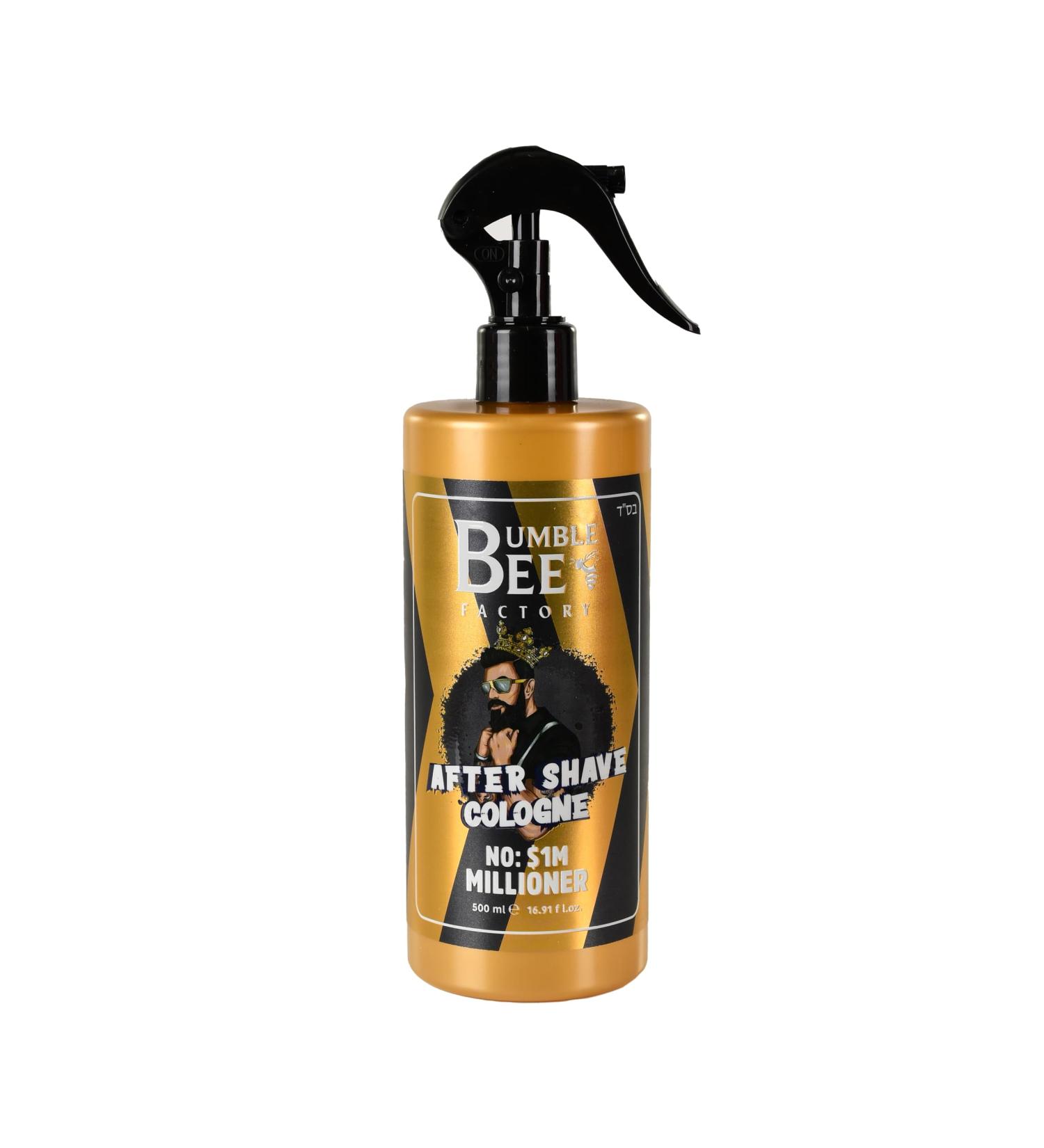 BUMBLE BEE After Shave Spray Cologne Instant Relief and Lasting Freshness After Shaving - 4 Male Fragances 500ml of Pure Comfort. Barber Supplies (500 Ml - 16.9 Oz No 1: Millioner) 16.9 Fl Oz (Pack of 1) No 1: Millioner - Buy Online on GoSupps.com