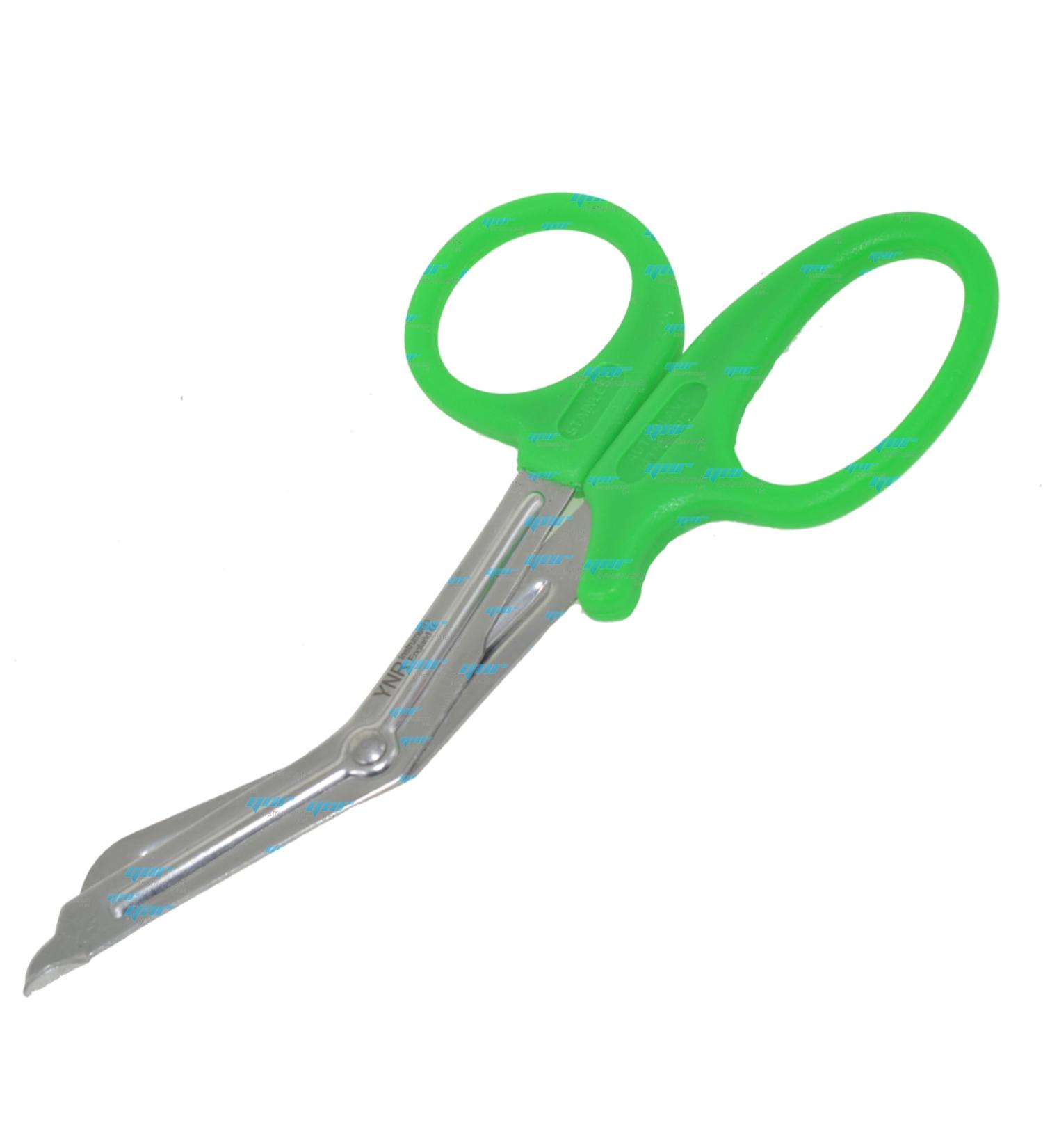 YNR 5.5 Green Paramedic EMT Trauma Shears - CE Certified Medical Scissors for Nurses, Fire Rescue & First Aid - Buy Online on GoSupps.com