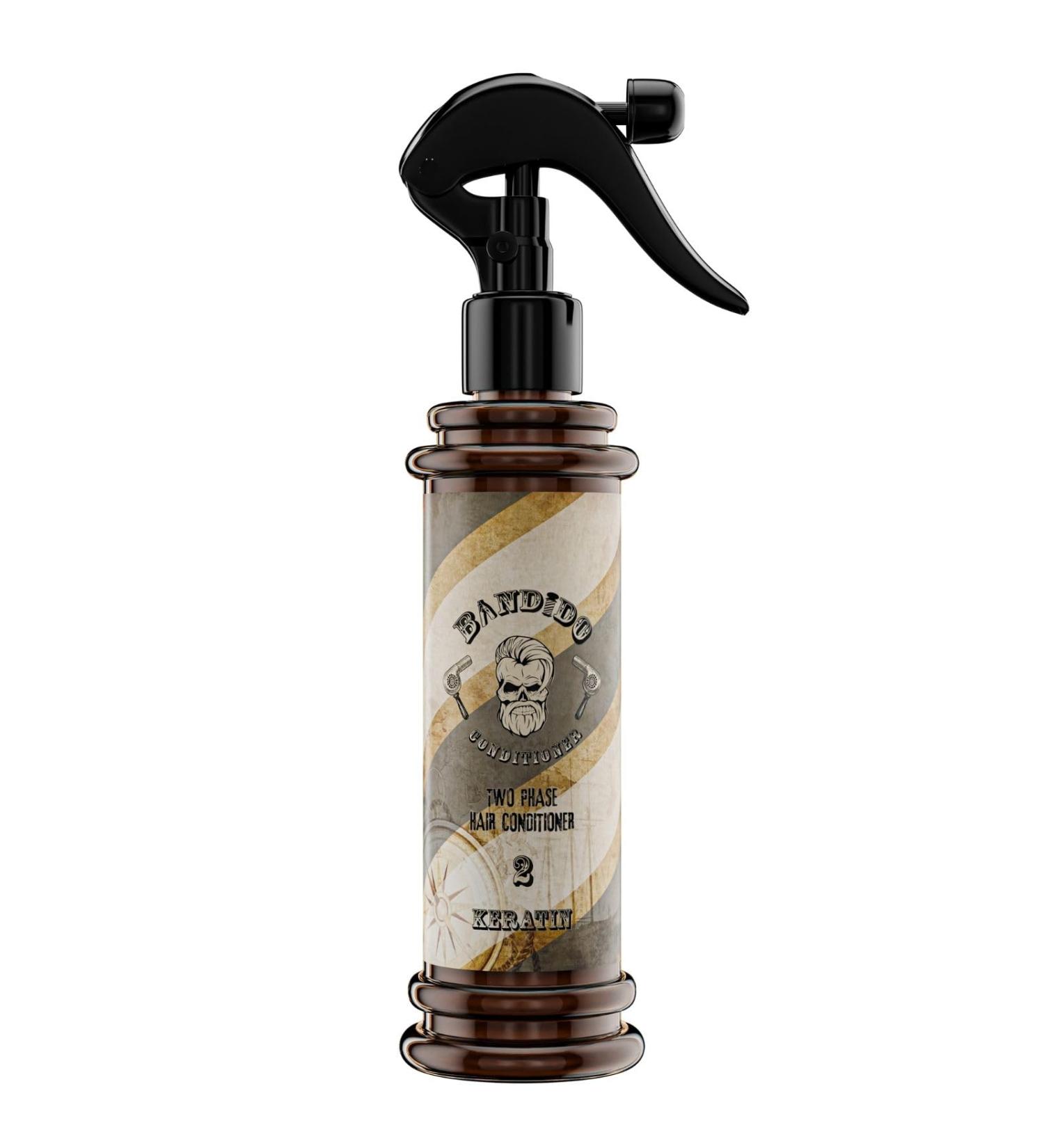 Bandido Keratin 2-Phase Conditioner 350 ml Hair care for men Hair Conditioner 2Phase men for dry hair - Buy Online on GoSupps.com