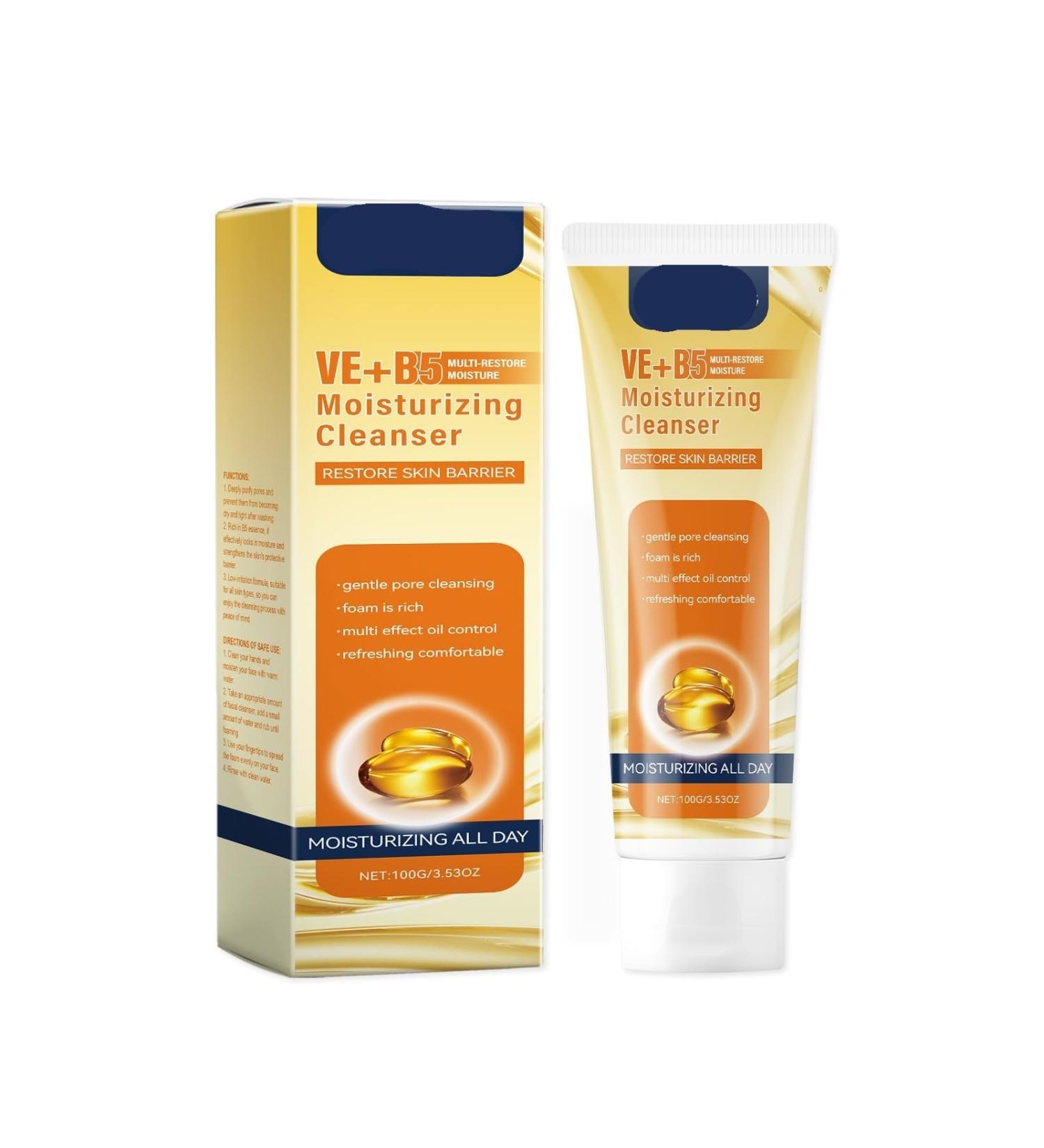 Hydrating Facial Essence - Deeply Moisturize Cleanse & Nourish Skin Remove Dirt & Oil Keep Skin Refreshed & Smooth(2PCS) - Buy Online on GoSupps.com