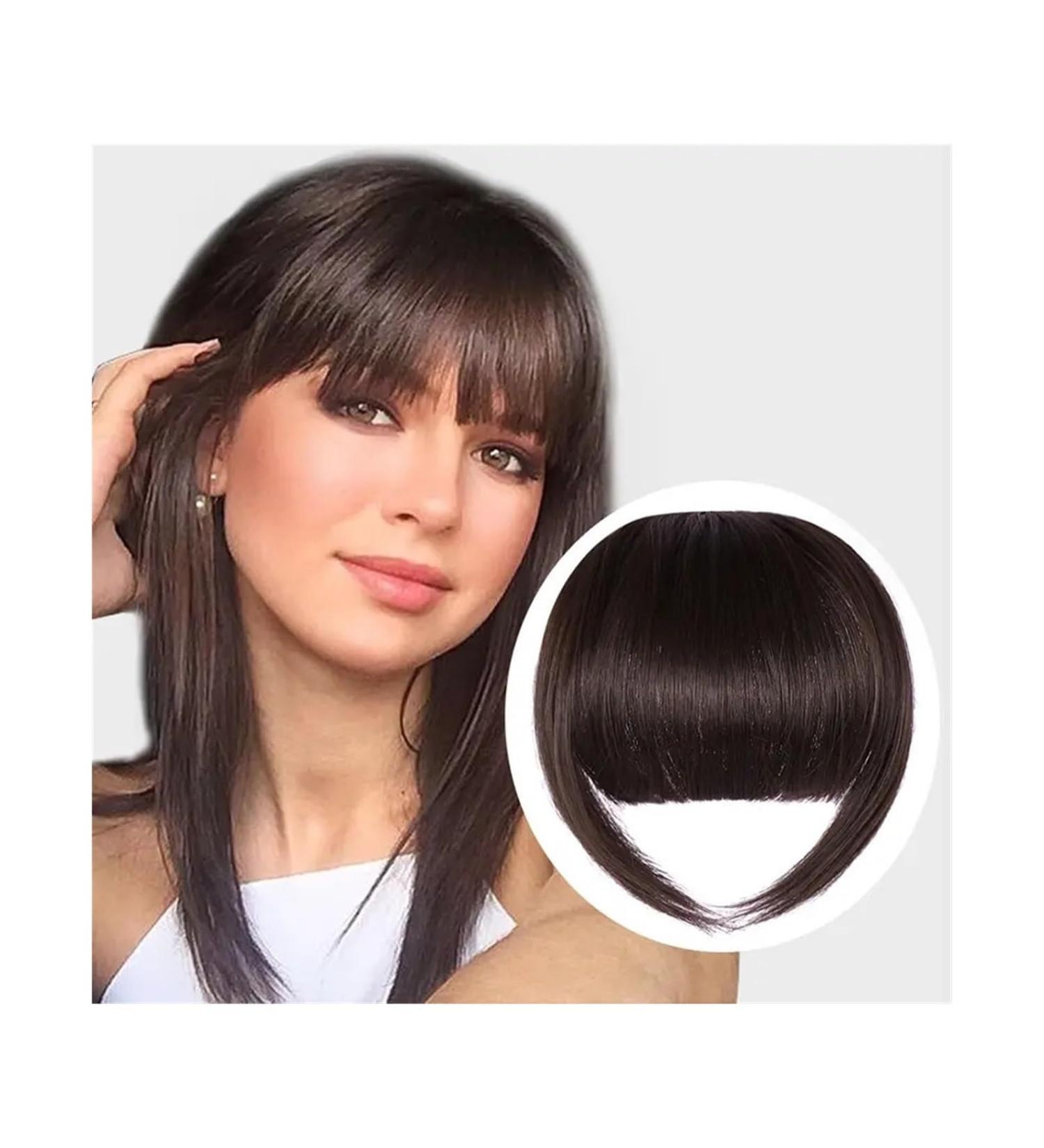 Bangs Hair Clip Bangs Hair Clip In Extensions Hair French on Bangs Hair Fake Bangs with Temp Natural Wigs Bangs Clip for Women Daily Wear Bangs Clip in Hair(Color:DMLH-33) 8inches DMLH-33 - Buy Online on GoSupps.com