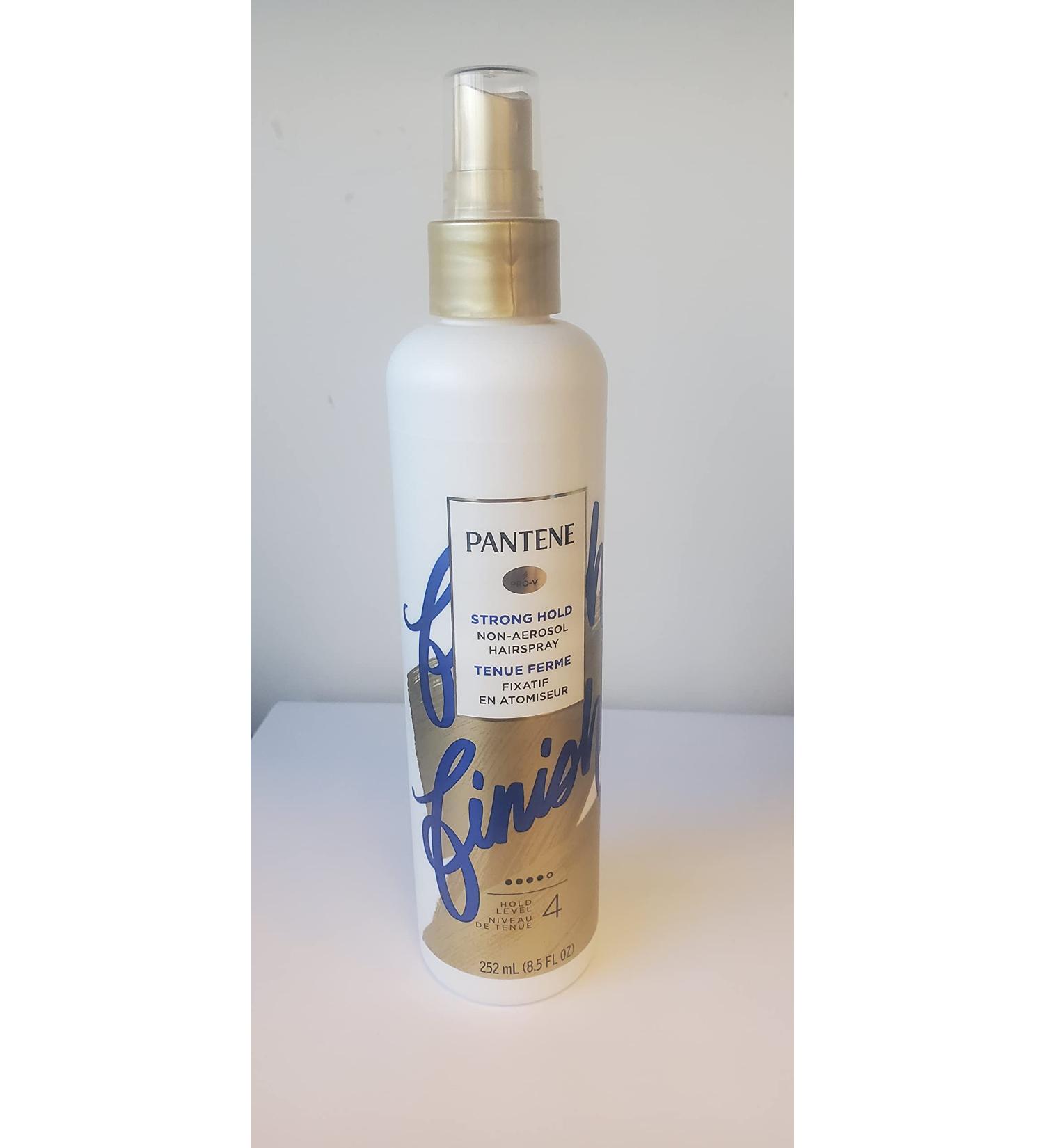 Pantene Pro-V Style Series - Non-Aerosol Hairspray - Extra Strong Hold (4) - Net Wt. 8.5 FL OZ (252 mL) Per Bottle - Pack of 2 Bottles