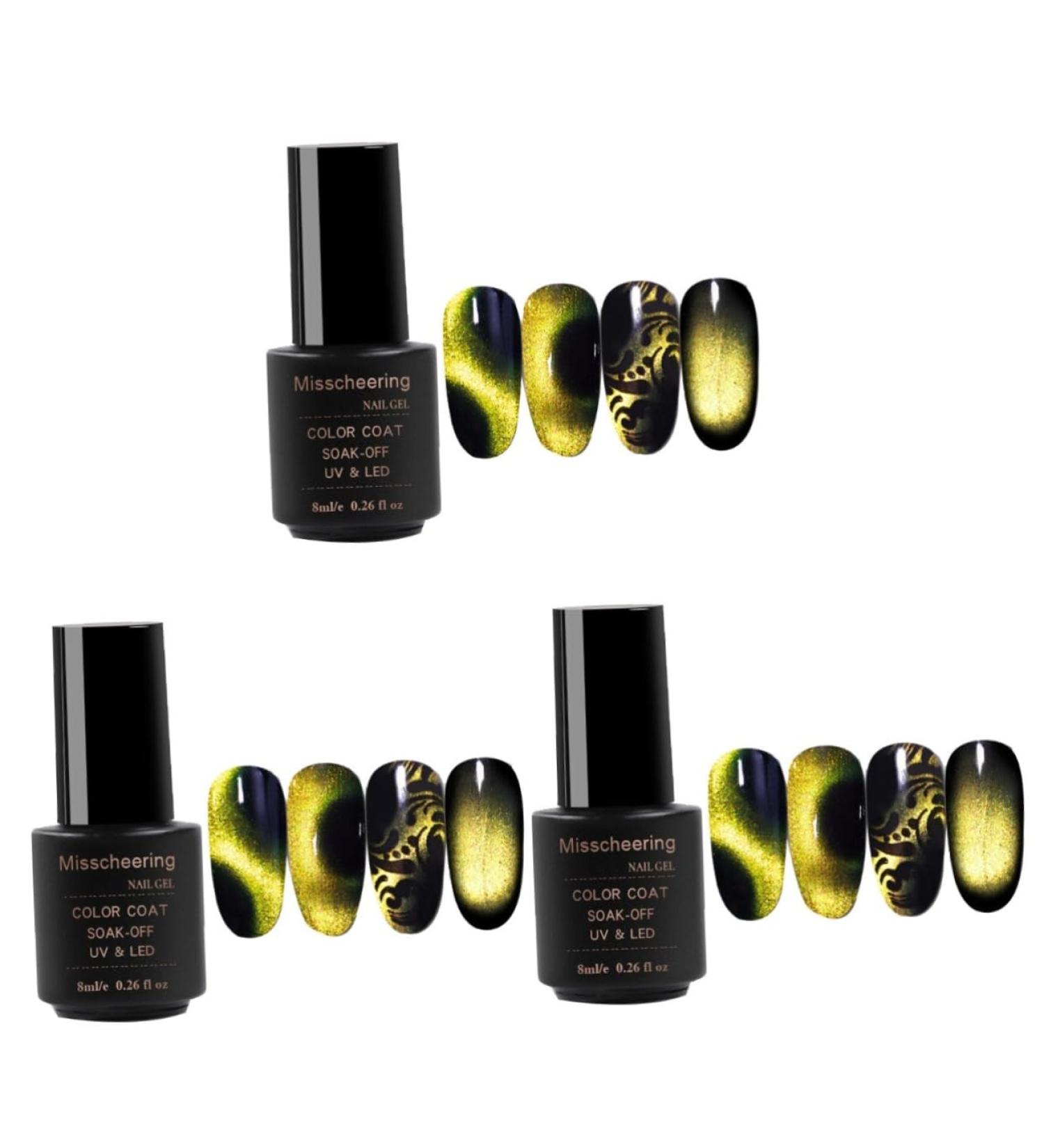 FRCOLOR Gel Polish Nail magnetic nail polish Magnet Gel Nail Polish Poly Nail Extension mood changing nail polish eye nail gel eye gel polish magnetic nail polish gel 5d diamond - Buy Online on GoSupps.com