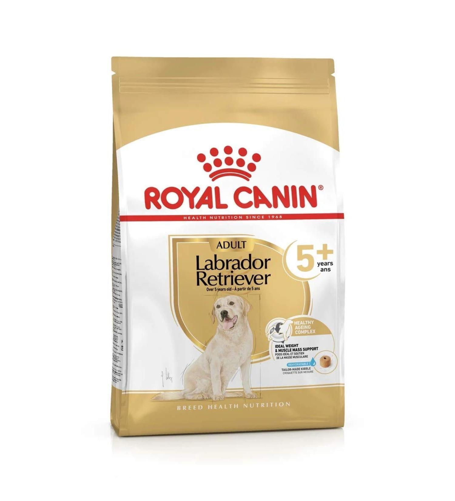 ROYAL CANIN - Adult Labrador Croquettes 5+ - 12 Kg Bag - Buy Online on GoSupps.com