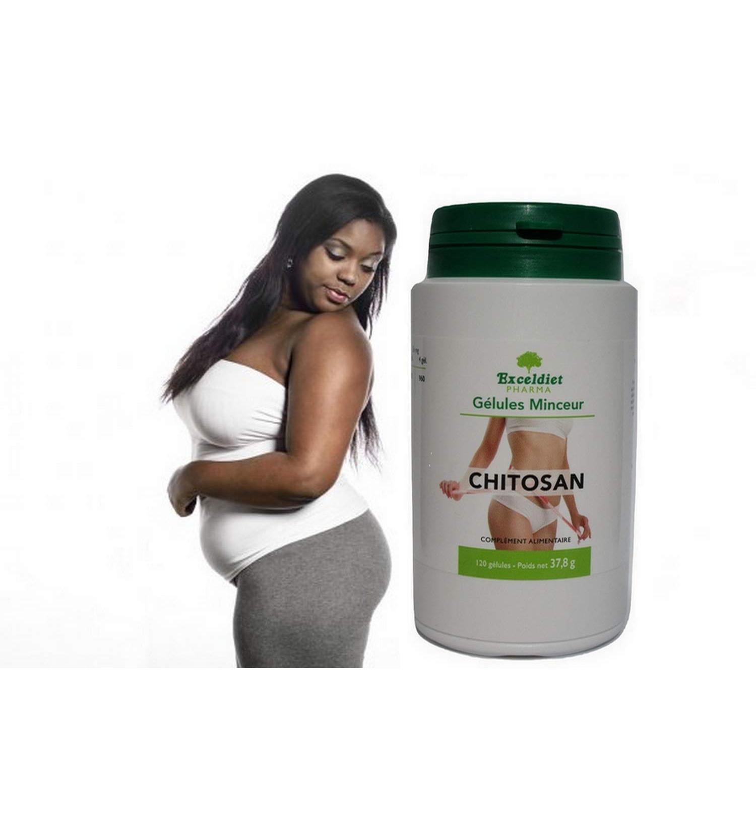 EXCELDIET PHARMA Chitosan - Powerful Fat Burner - Fat Blocker - Weight Loss Aid - Slimming Men and Women - Weight Control - 120 Capsules - Buy Online on GoSupps.com